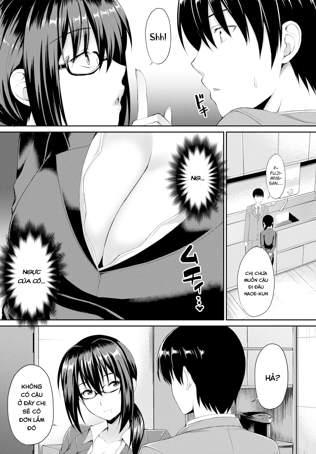 HentaiVN.net - Ảnh 4 - Secrets with the Secretary - Chap 1