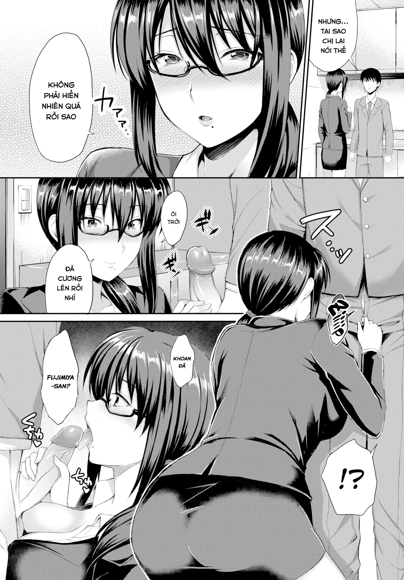 HentaiVN.net - Ảnh 5 - Secrets with the Secretary - Chap 1