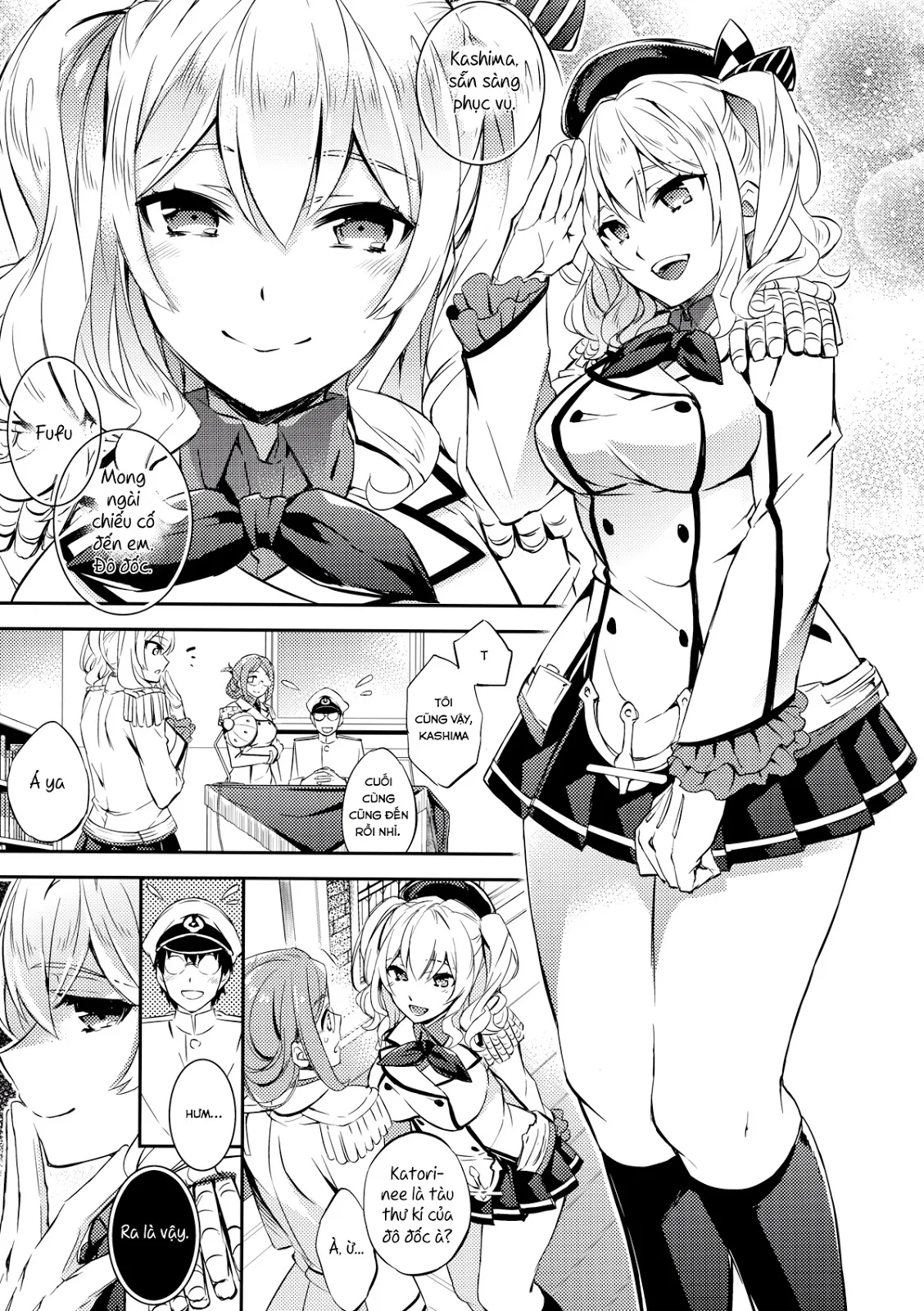 HentaiVN.net - Ảnh 3 - C9-24 Kashima To Hajimete (KanColle) - Chap 1