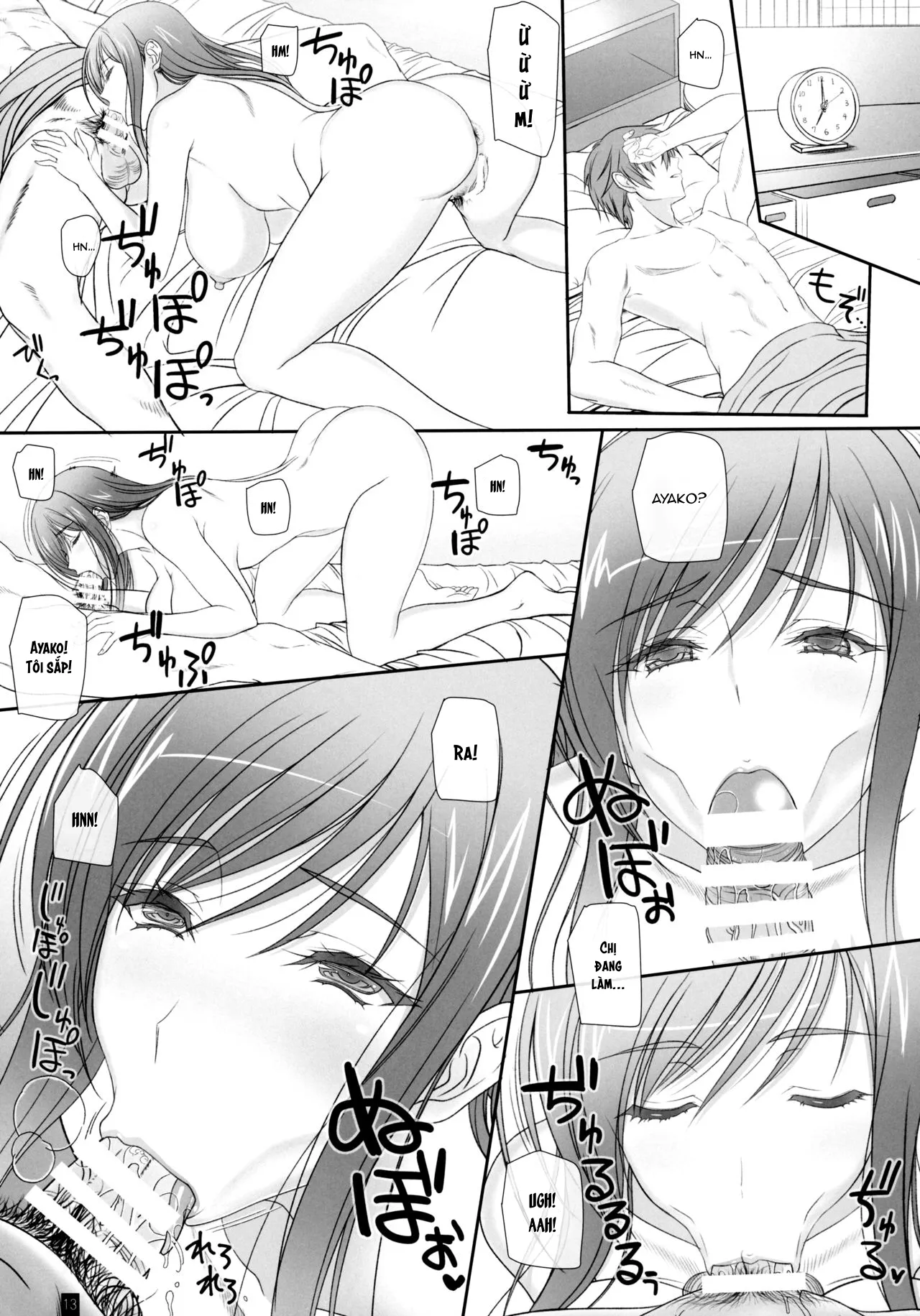 HentaiVN.net - Ảnh 13 - Oh! Ayako! More!&More!! - Chap 1
