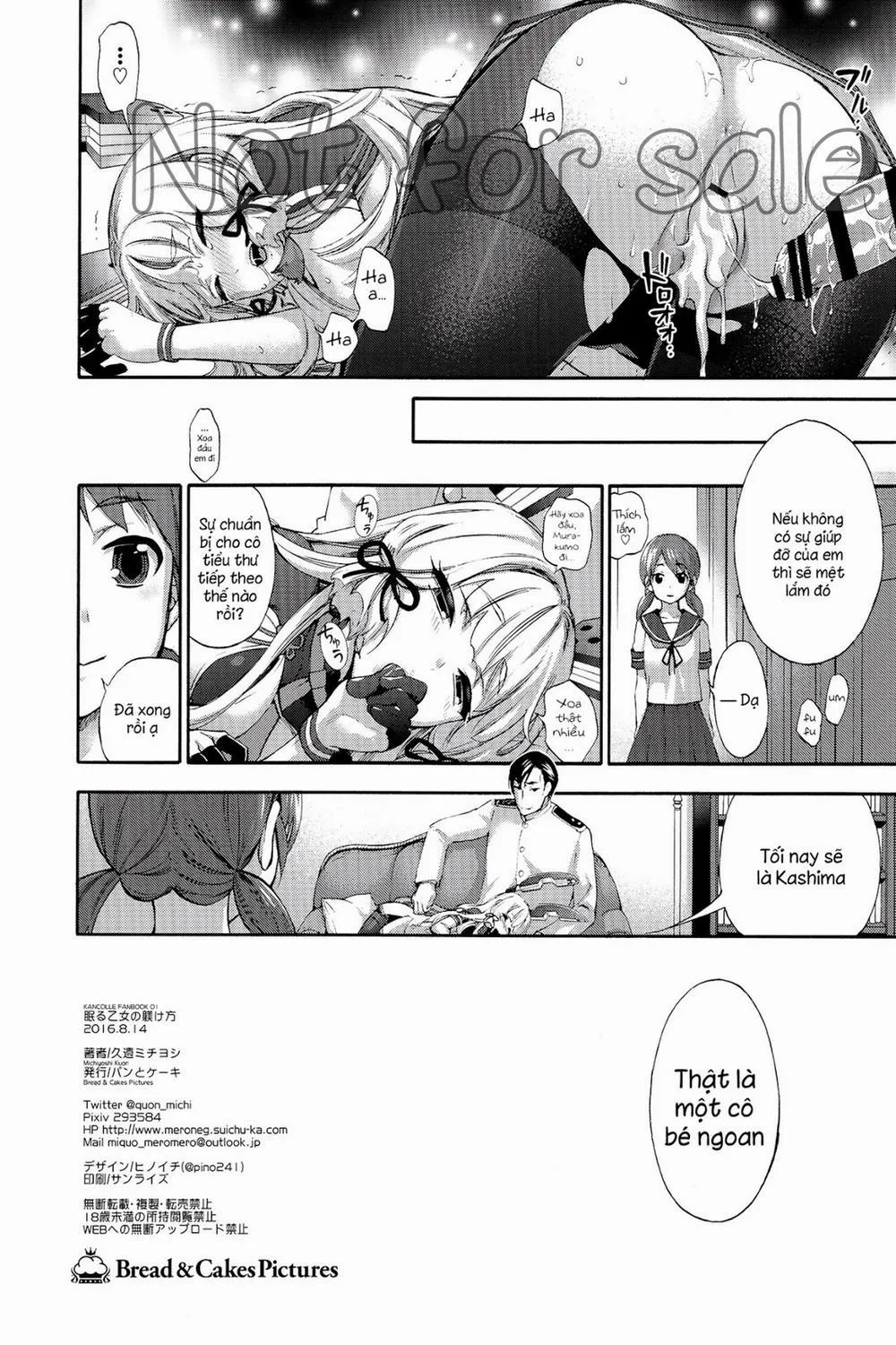 HentaiVN.net - Ảnh 17 - Nemuru Otome No Shitsukekata (Kancolle) - Chap 1