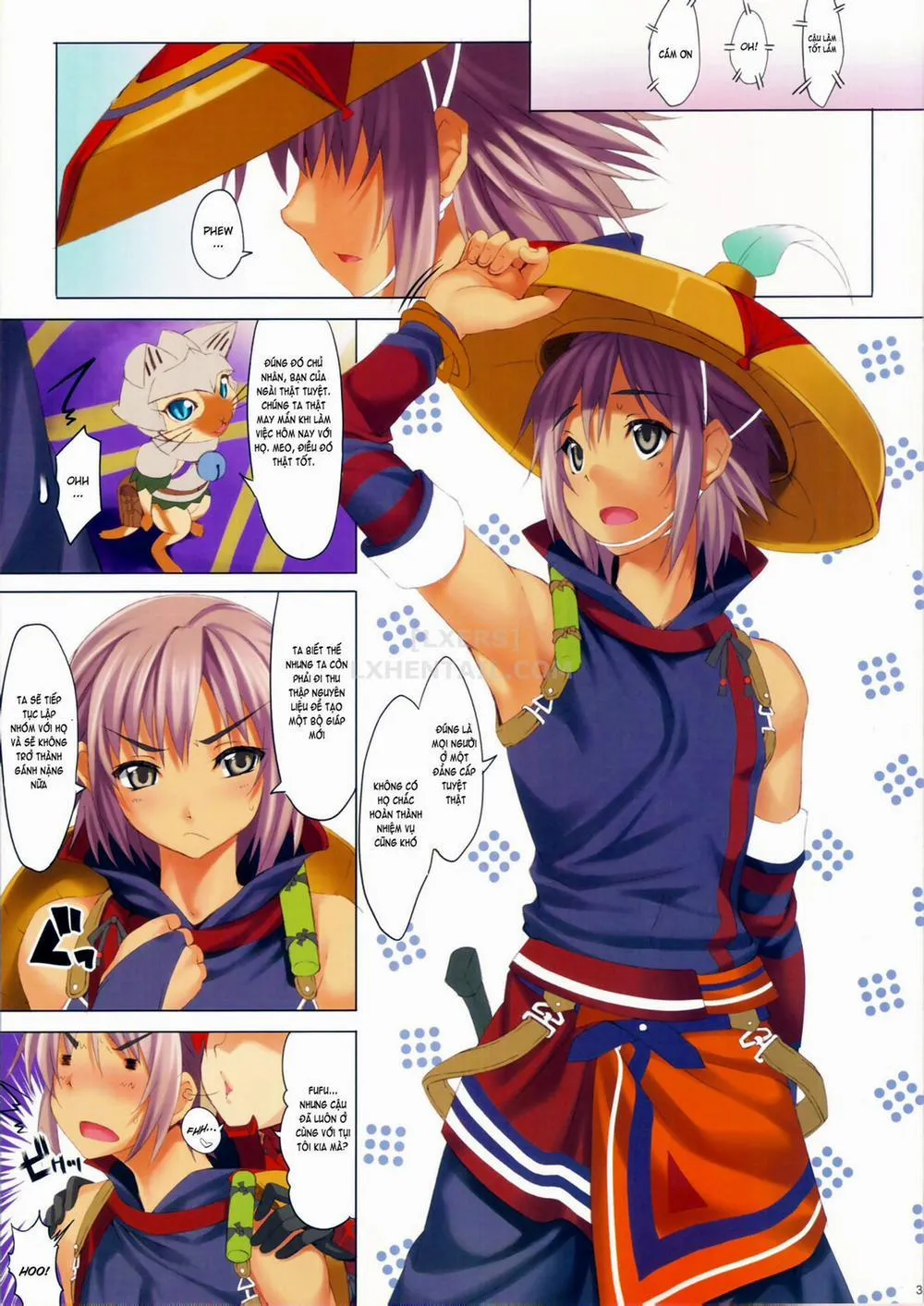HentaiVN.net - Ảnh 3 - CL-Orz 15 (Monster Hunter) - Chap 1
