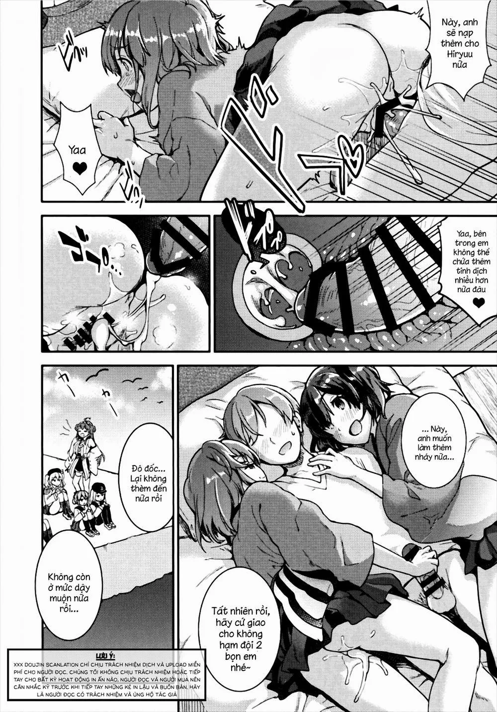 HentaiVN.net - Ảnh 22 - Teitoku O Dame Ni Suru Junyuu Tekoki Kai Ni (Kancolle) - Chap 1