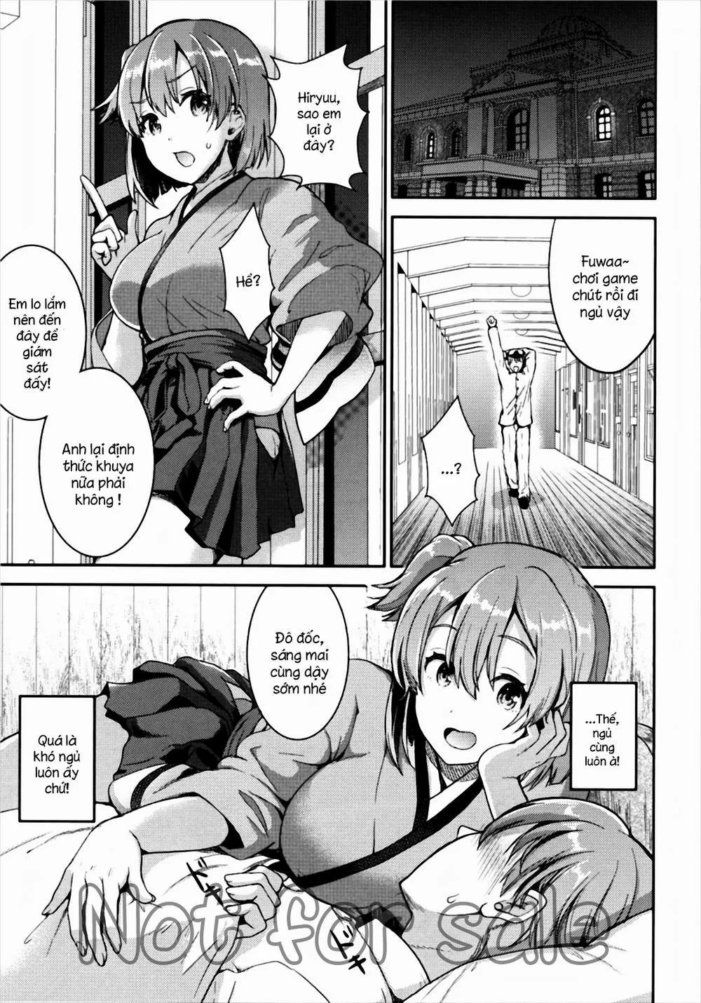 HentaiVN.net - Ảnh 9 - Teitoku O Dame Ni Suru Junyuu Tekoki Kai Ni (Kancolle) - Chap 1