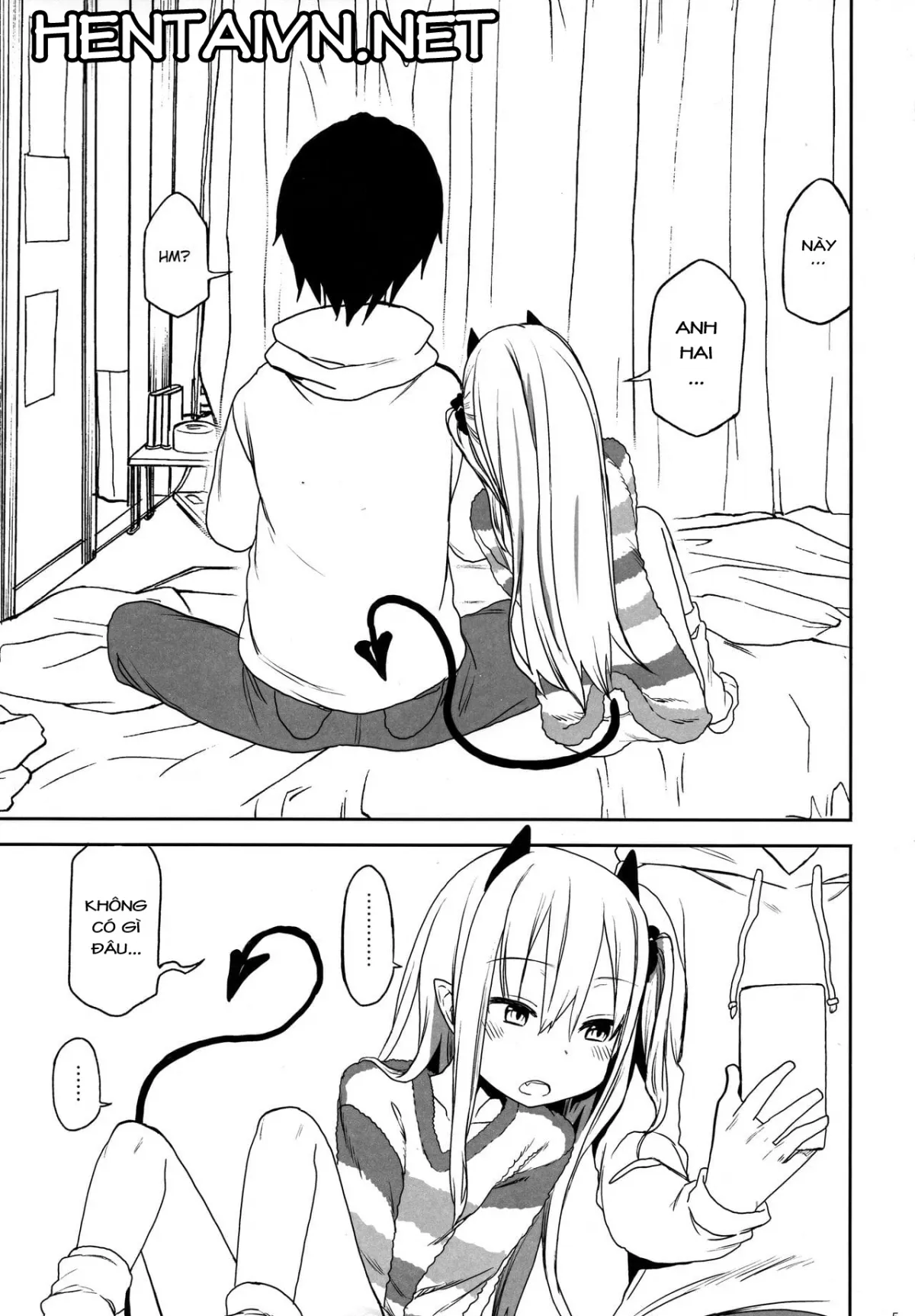 HentaiVN.net - Ảnh 5 - Imouto wa Succubus [いもうとはサキュバス] - Chap 1