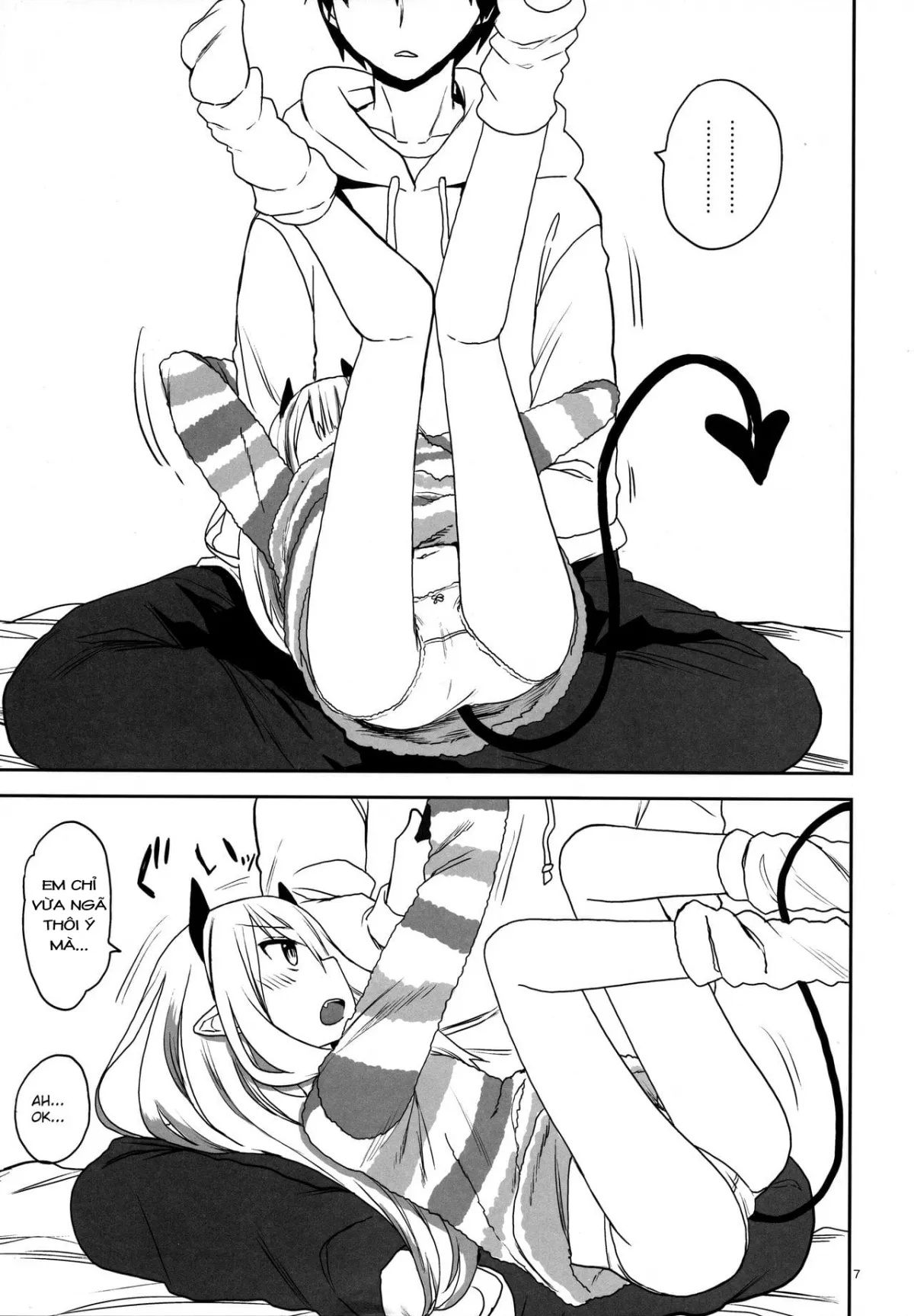 HentaiVN.net - Ảnh 7 - Imouto wa Succubus [いもうとはサキュバス] - Chap 1