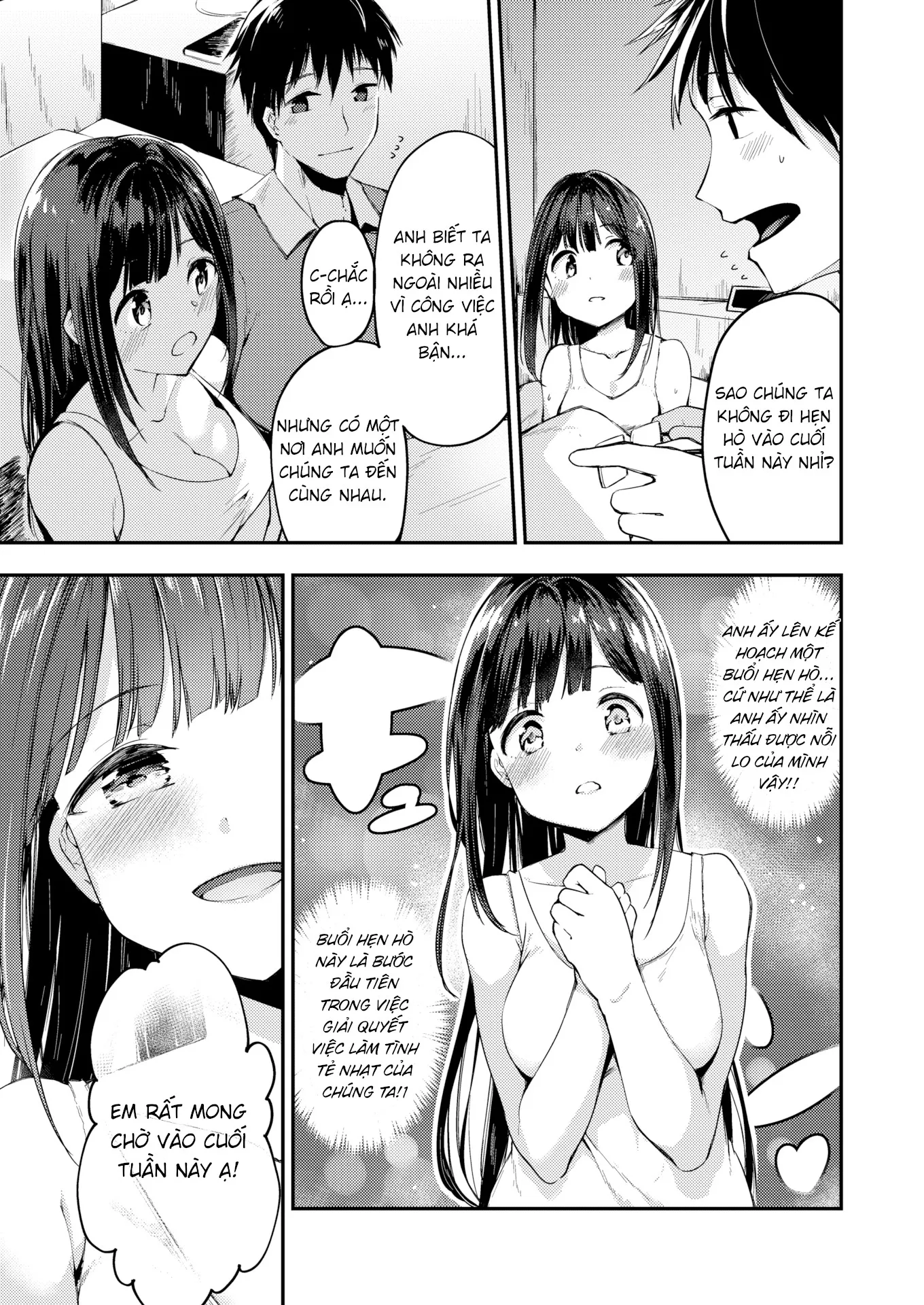 HentaiVN.net - Ảnh 3 - Hamada-san muốn sửa chữa lại việc này! [Hamada-san Wants to Fix This!] - Chap 1
