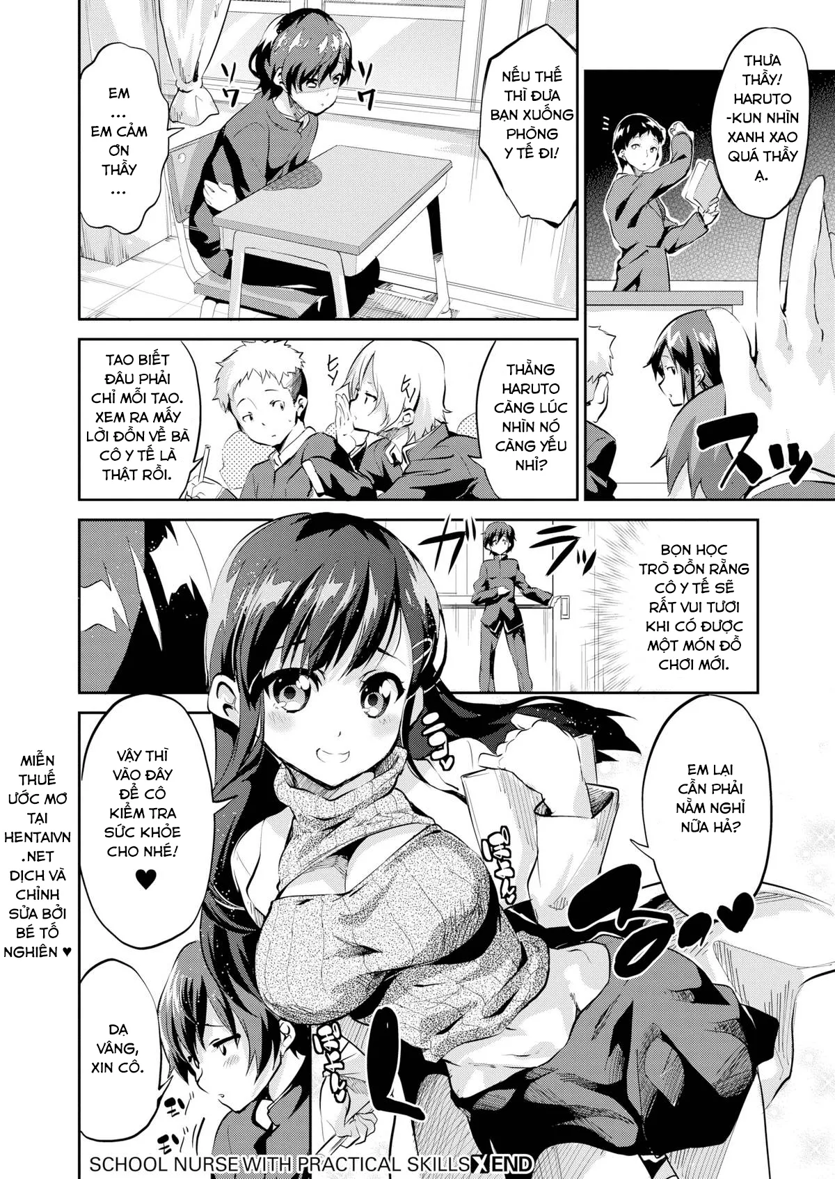 HentaiVN.net - Ảnh 21 - Cô Y Tế Thân Thiện [School Nurse With Practical Skills] - Chap 1
