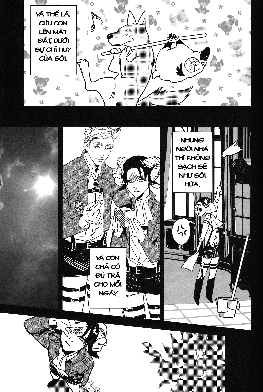 HentaiVN.net - Ảnh 13 - It’s not Storm yet (Shingeki no Kyojin) - Chap 1