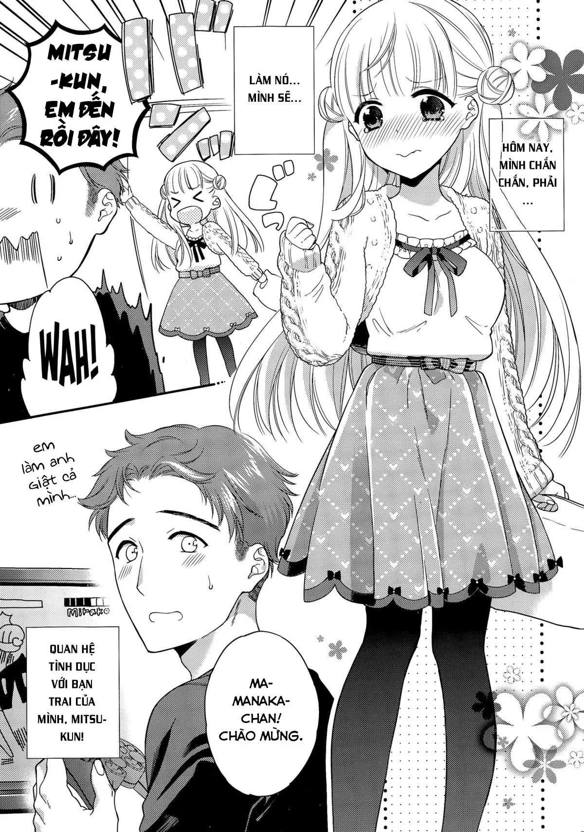 HentaiVN.net - Ảnh 6 - Fuwafuwa Koi no Baby Doll [Re-Up] [ふわふわ恋のBaby Doll] - Chap 1