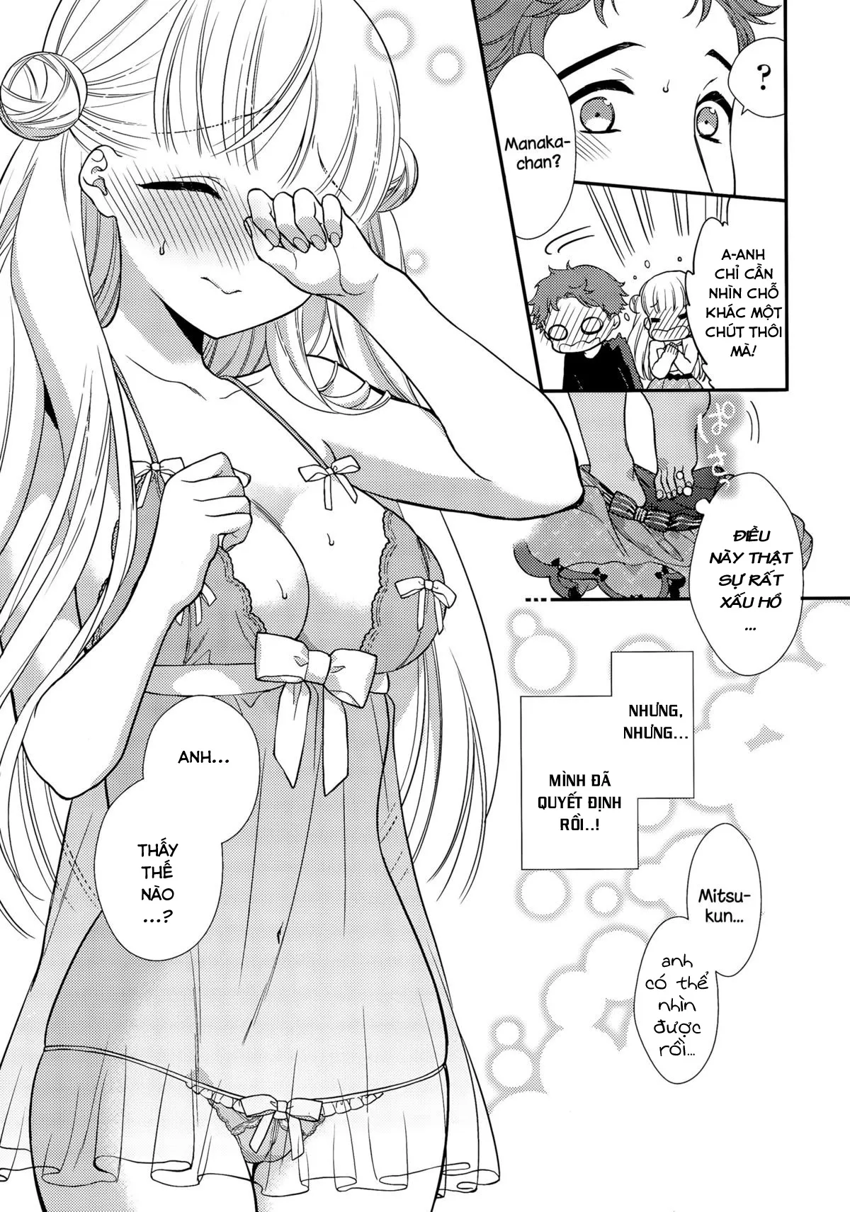 HentaiVN.net - Ảnh 8 - Fuwafuwa Koi no Baby Doll [Re-Up] [ふわふわ恋のBaby Doll] - Chap 1