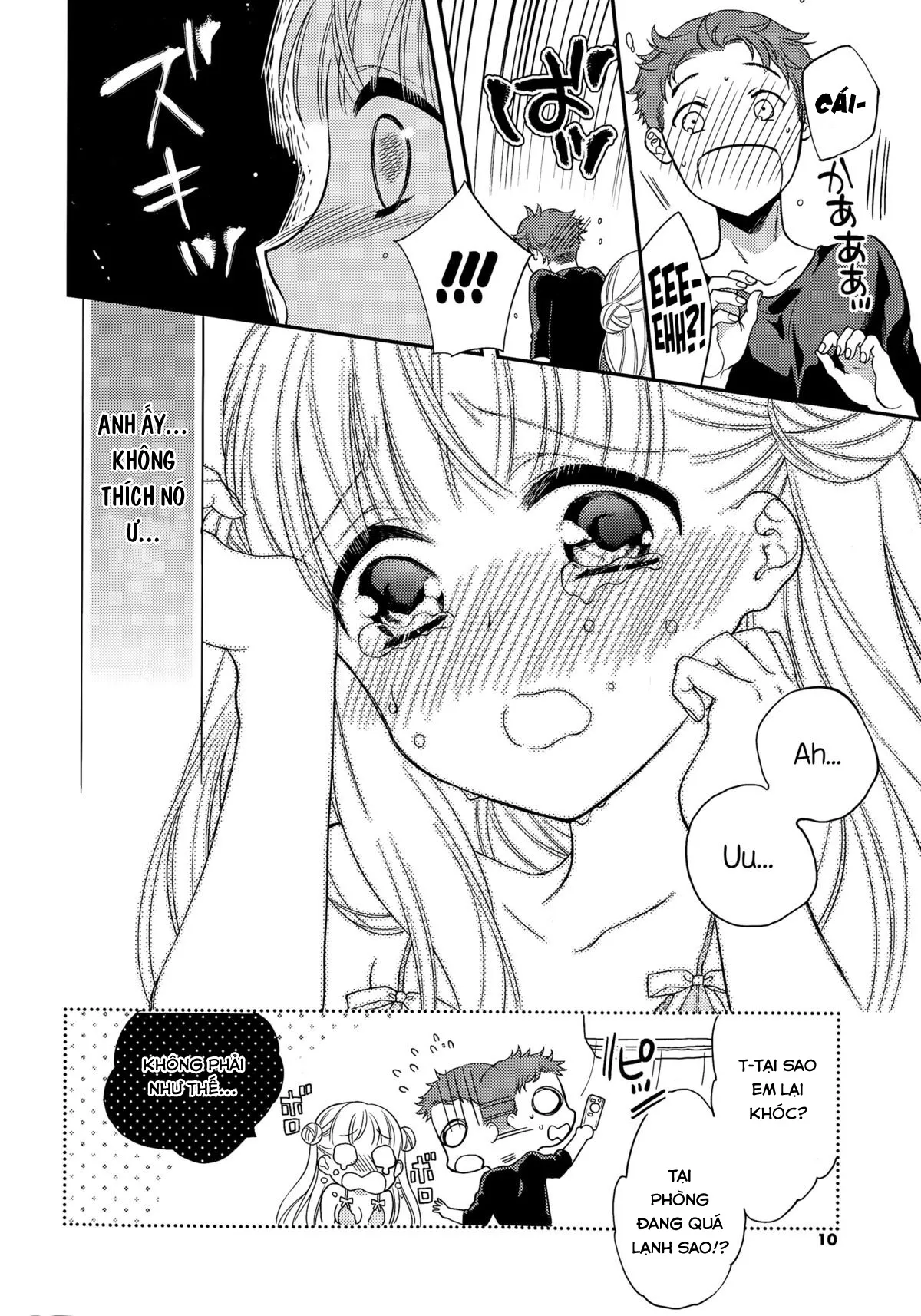 HentaiVN.net - Ảnh 9 - Fuwafuwa Koi no Baby Doll [Re-Up] [ふわふわ恋のBaby Doll] - Chap 1