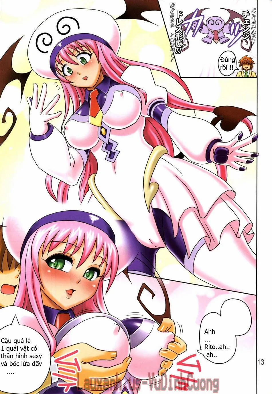 HentaiVN.net - Ảnh 13 - Muchi Muchi Angel Vol.14 (To Love-Ru) - Chap 1
