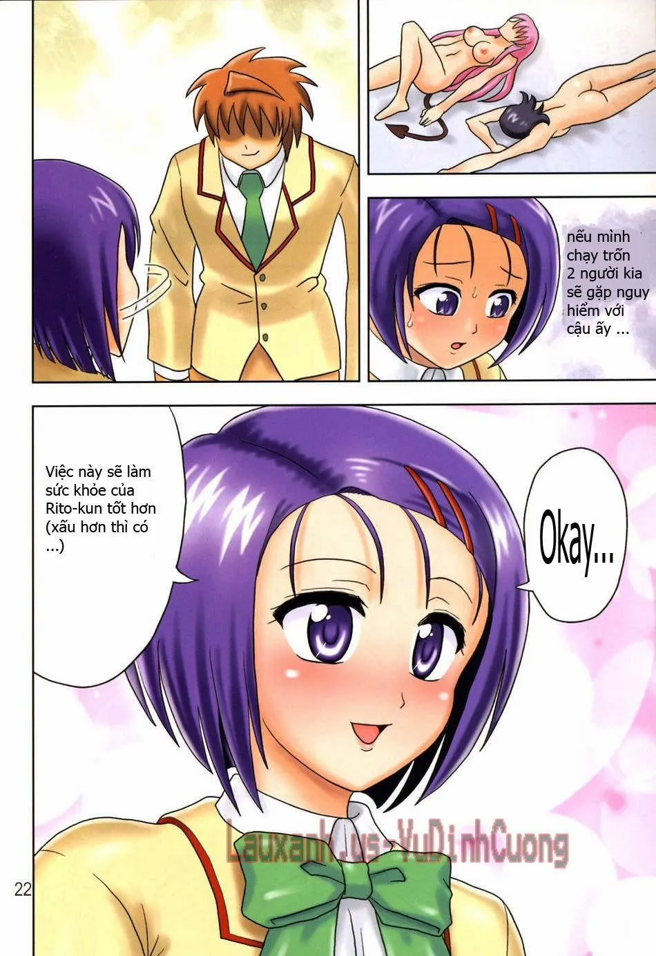 HentaiVN.net - Ảnh 22 - Muchi Muchi Angel Vol.14 (To Love-Ru) - Chap 1