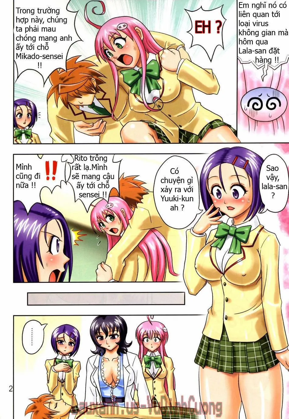HentaiVN.net - Ảnh 3 - Muchi Muchi Angel Vol.14 (To Love-Ru) - Chap 1