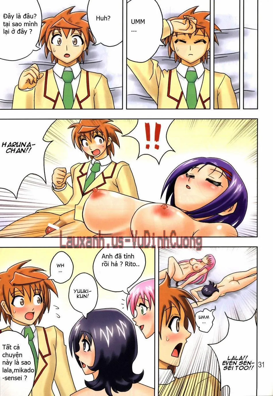 HentaiVN.net - Ảnh 31 - Muchi Muchi Angel Vol.14 (To Love-Ru) - Chap 1