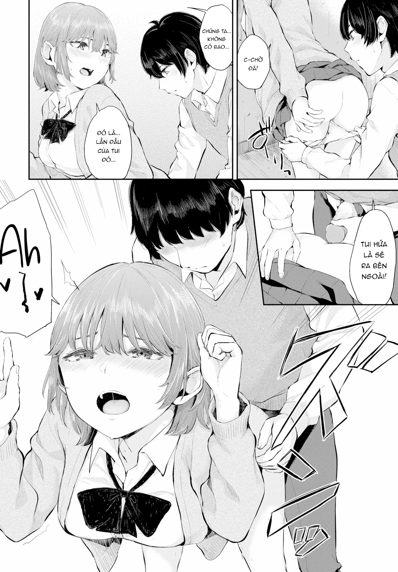 HentaiVN.net - Ảnh 11 - Cám dỗ [Blue Temptation] - Chap 1