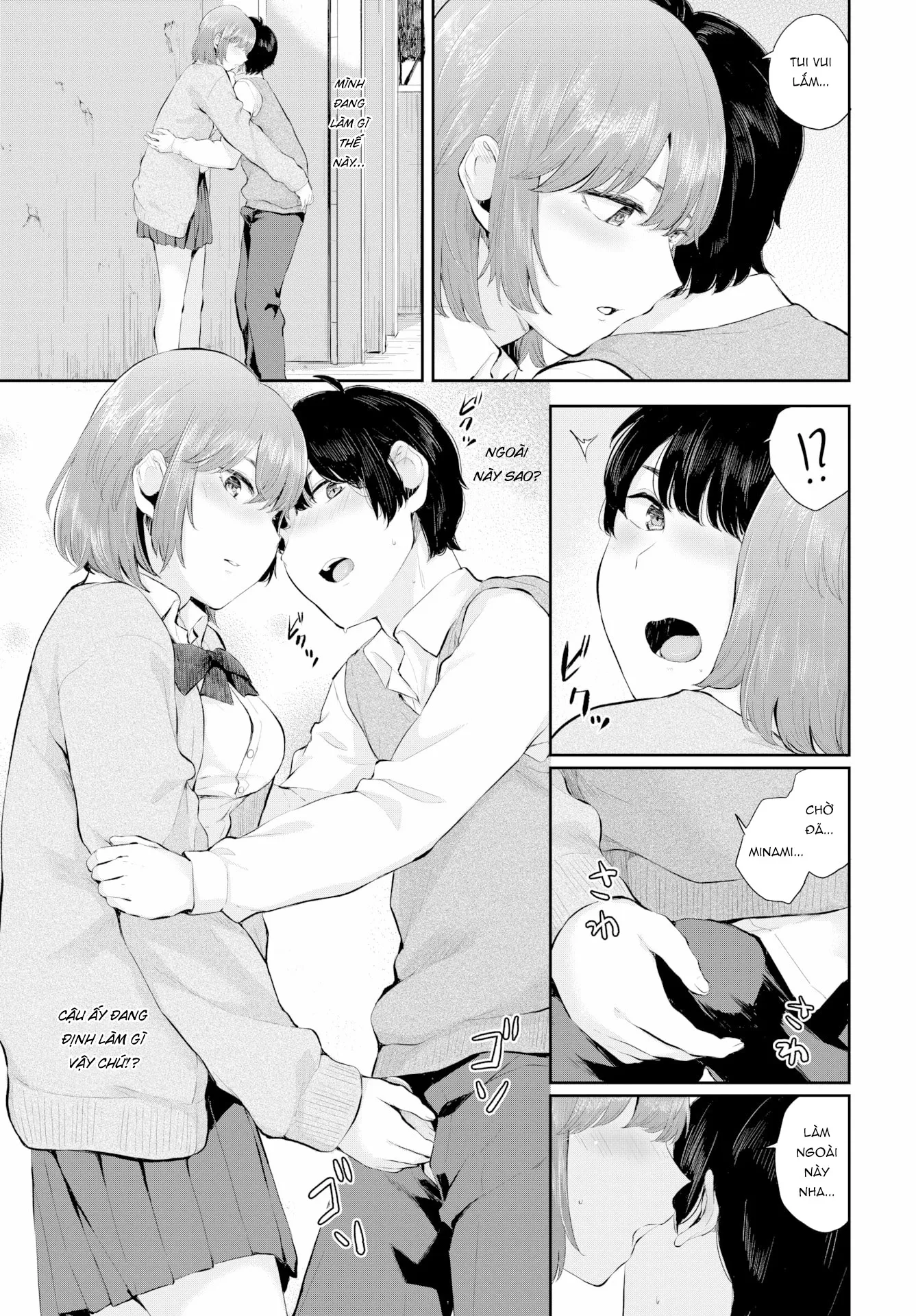 HentaiVN.net - Ảnh 8 - Cám dỗ [Blue Temptation] - Chap 1
