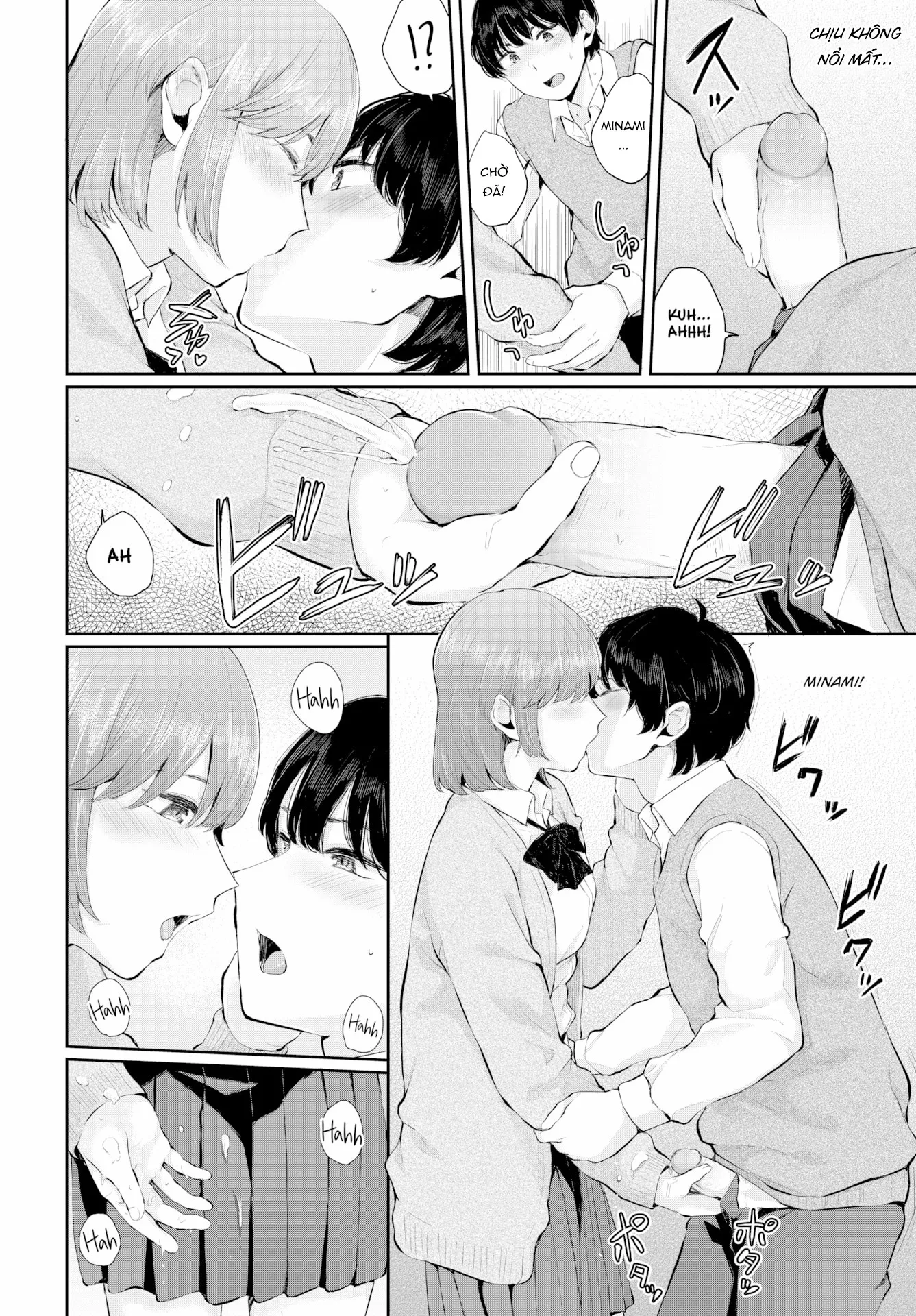 HentaiVN.net - Ảnh 9 - Cám dỗ [Blue Temptation] - Chap 1