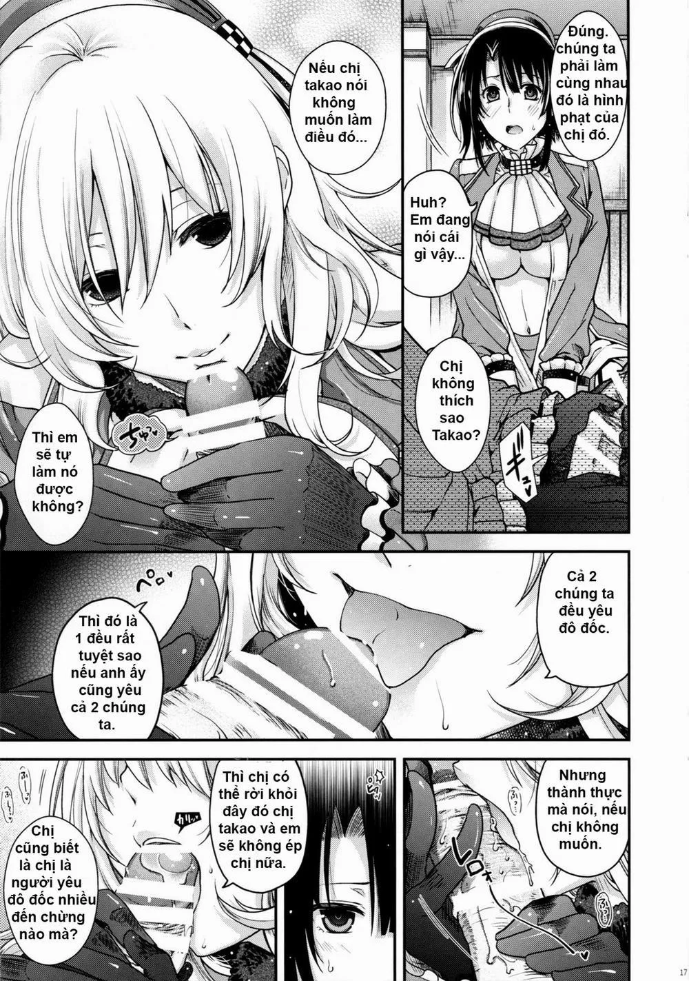 HentaiVN.net - Ảnh 16 - All-night Combat! (Kantai Collection -KanColle-) - Chap 1