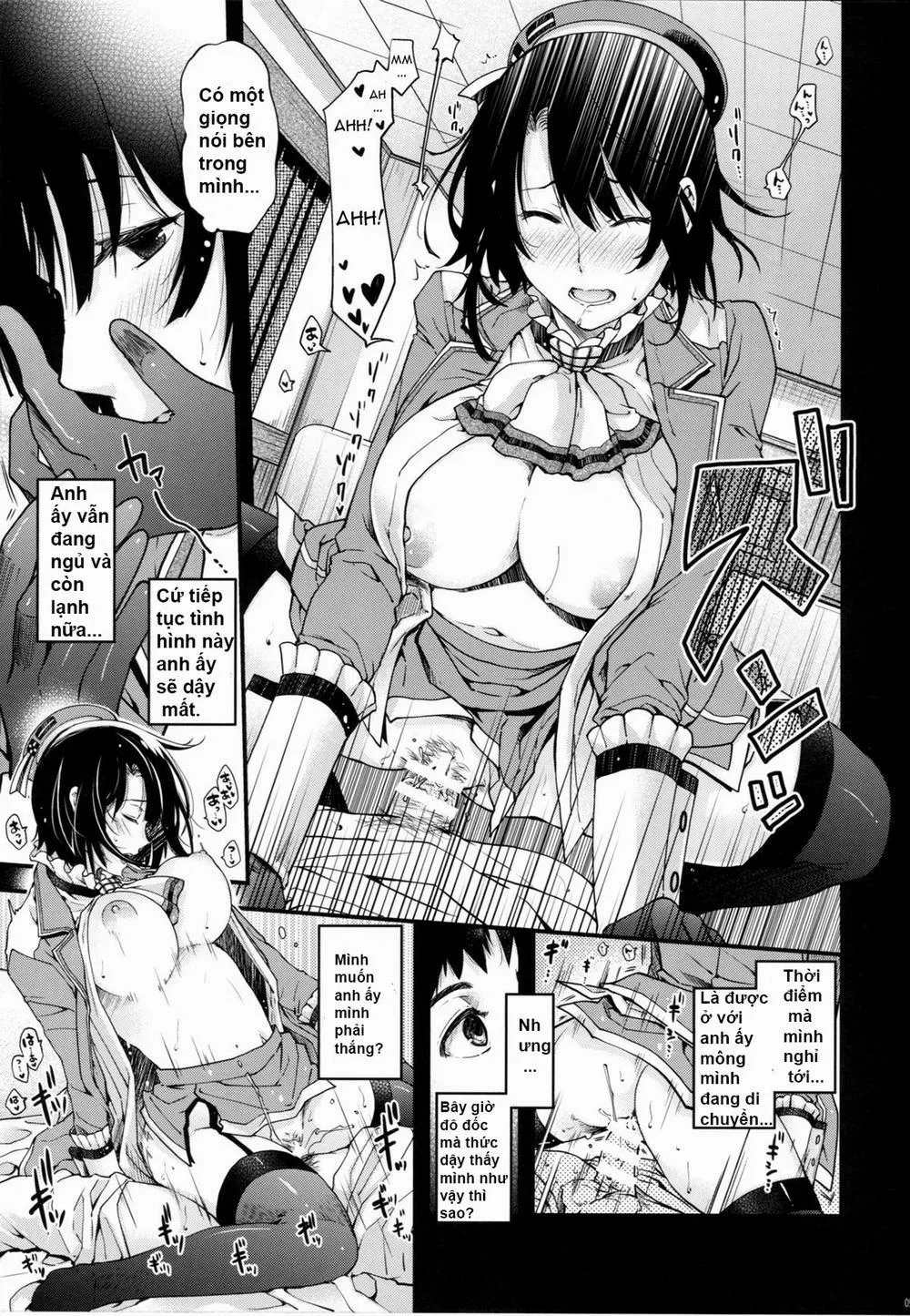 HentaiVN.net - Ảnh 9 - All-night Combat! (Kantai Collection -KanColle-) - Chap 1