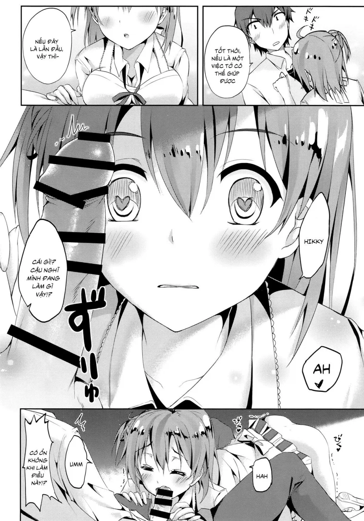 HentaiVN.net - Ảnh 9 - Yahari Shojo no Watashi wa Machigatte Ii janai. (Yahari Ore no Seishun Love Come wa Machigatteiru.) [やはり処女の私は間違っていいじゃない。 (やはり俺の青春ラブコメはまちがっている)] - Chap 1