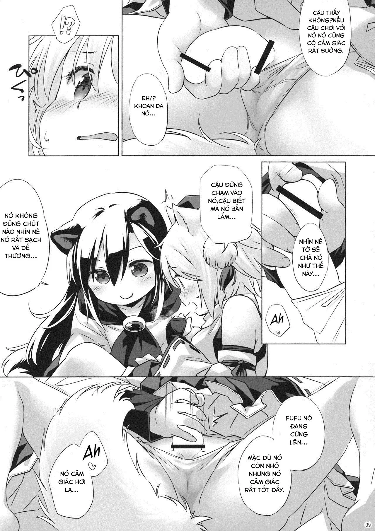 HentaiVN.net - Ảnh 10 - A starving wolf doesn’t fear the stick - Chap 1