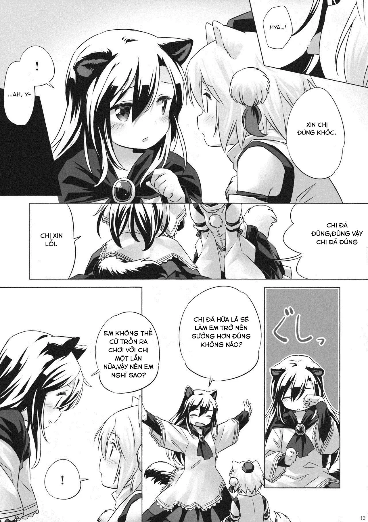 HentaiVN.net - Ảnh 14 - A starving wolf doesn’t fear the stick - Chap 1
