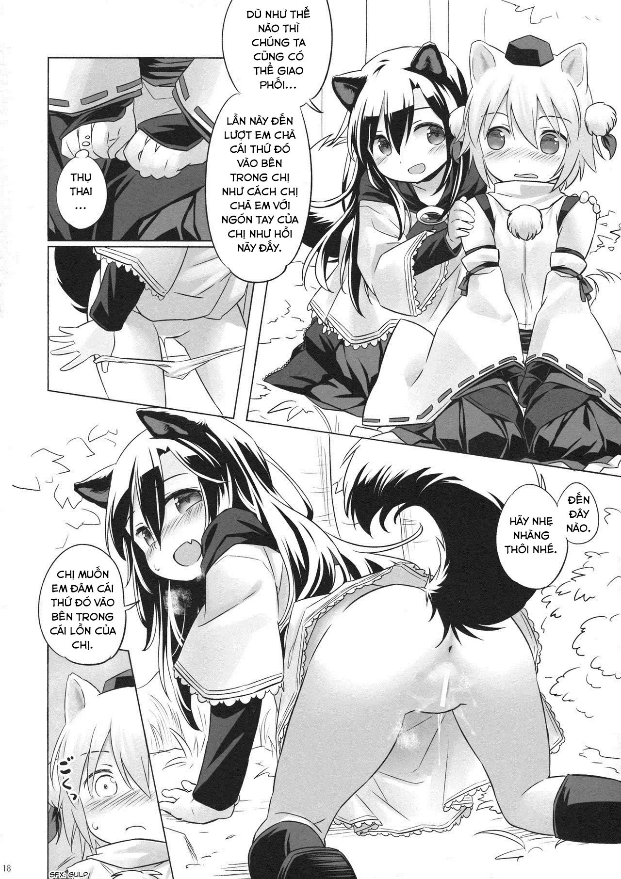 HentaiVN.net - Ảnh 19 - A starving wolf doesn’t fear the stick - Chap 1