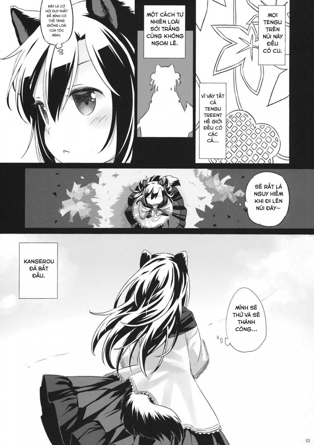 HentaiVN.net - Ảnh 4 - A starving wolf doesn’t fear the stick - Chap 1