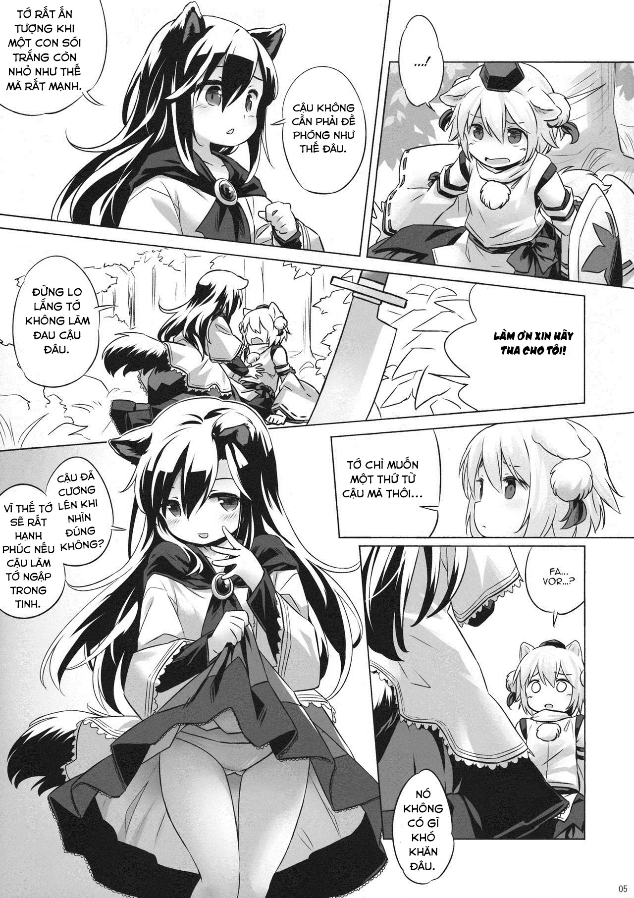 HentaiVN.net - Ảnh 6 - A starving wolf doesn’t fear the stick - Chap 1