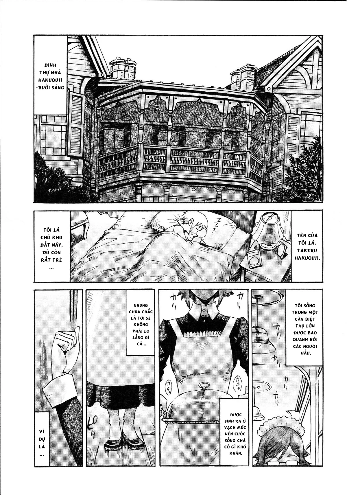 HentaiVN.net - Ảnh 3 - Going My Maid - Chap 1