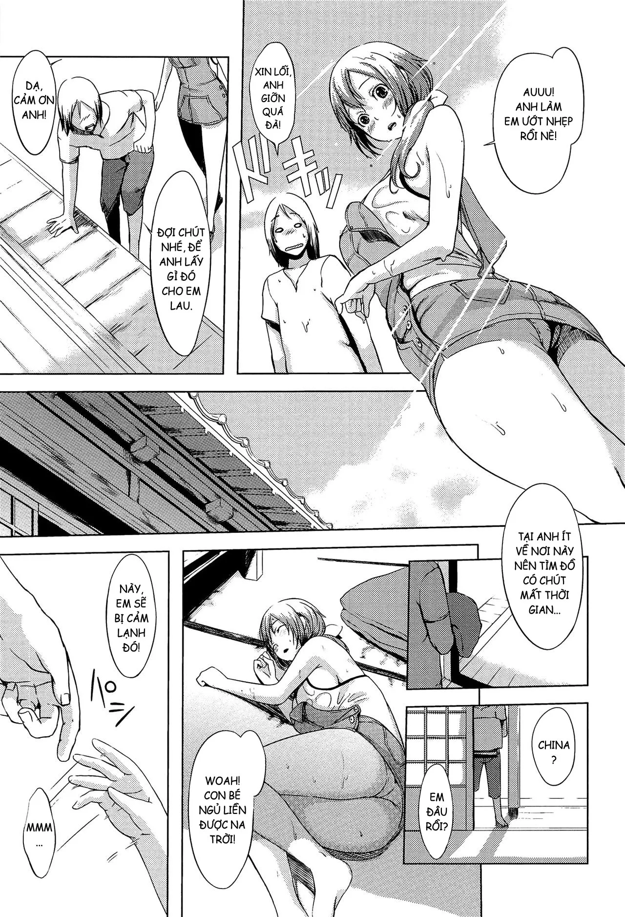 HentaiVN.net - Ảnh 3 - Natsu no China [China of Summer] - Chap 1