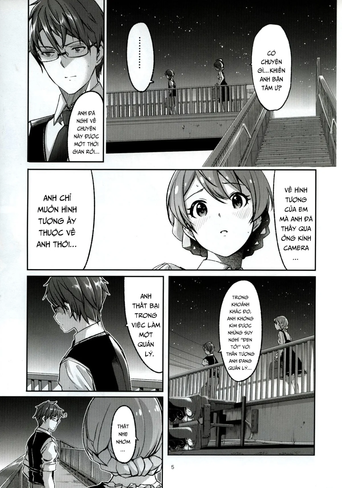 HentaiVN.net - Ảnh 6 - Hachidori no Yuuwaku (The Idolmaster) - Chap 1