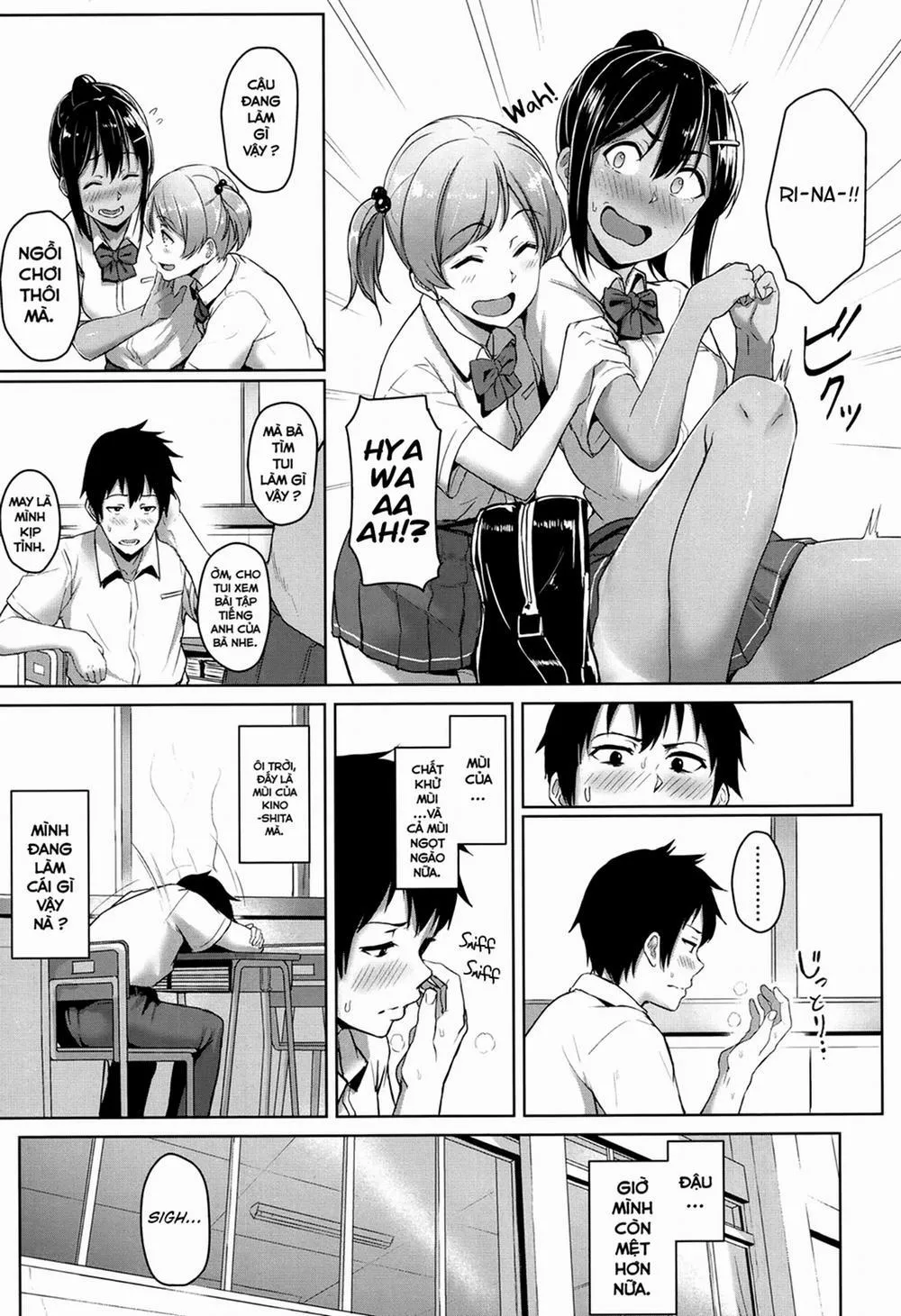 HentaiVN.net - Ảnh 10 - Ashi ga suki nano? - Chap 1