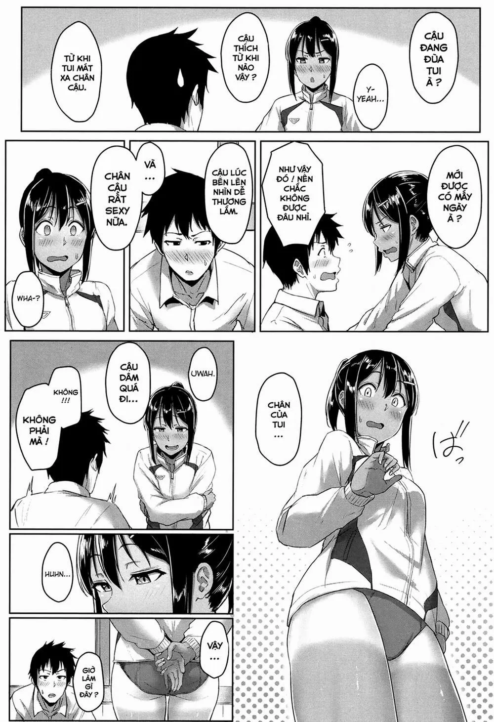 HentaiVN.net - Ảnh 15 - Ashi ga suki nano? - Chap 1
