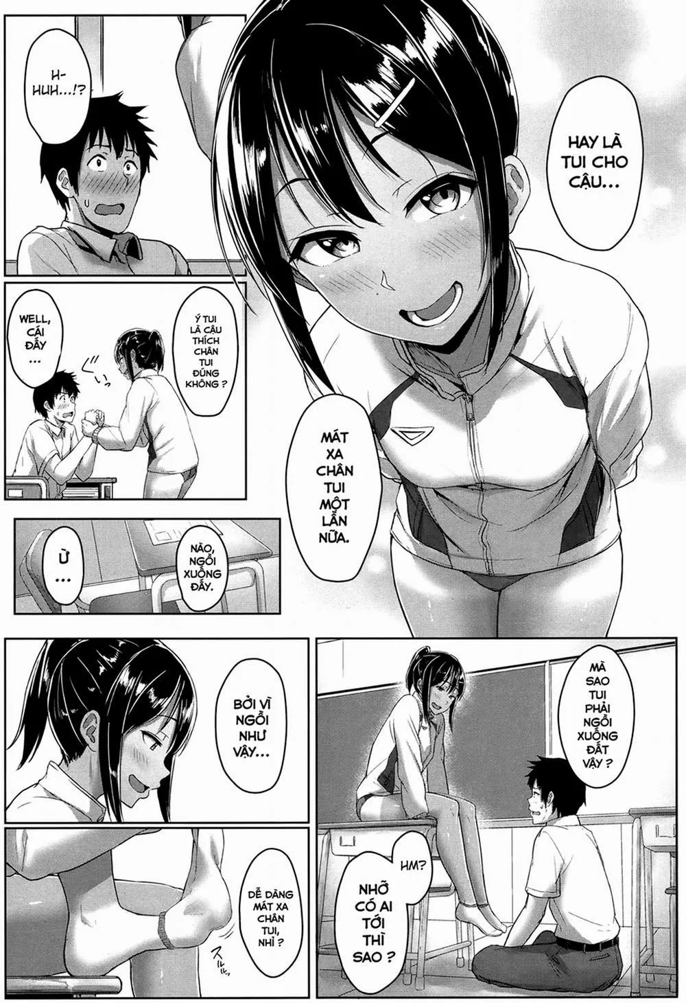 HentaiVN.net - Ảnh 16 - Ashi ga suki nano? - Chap 1