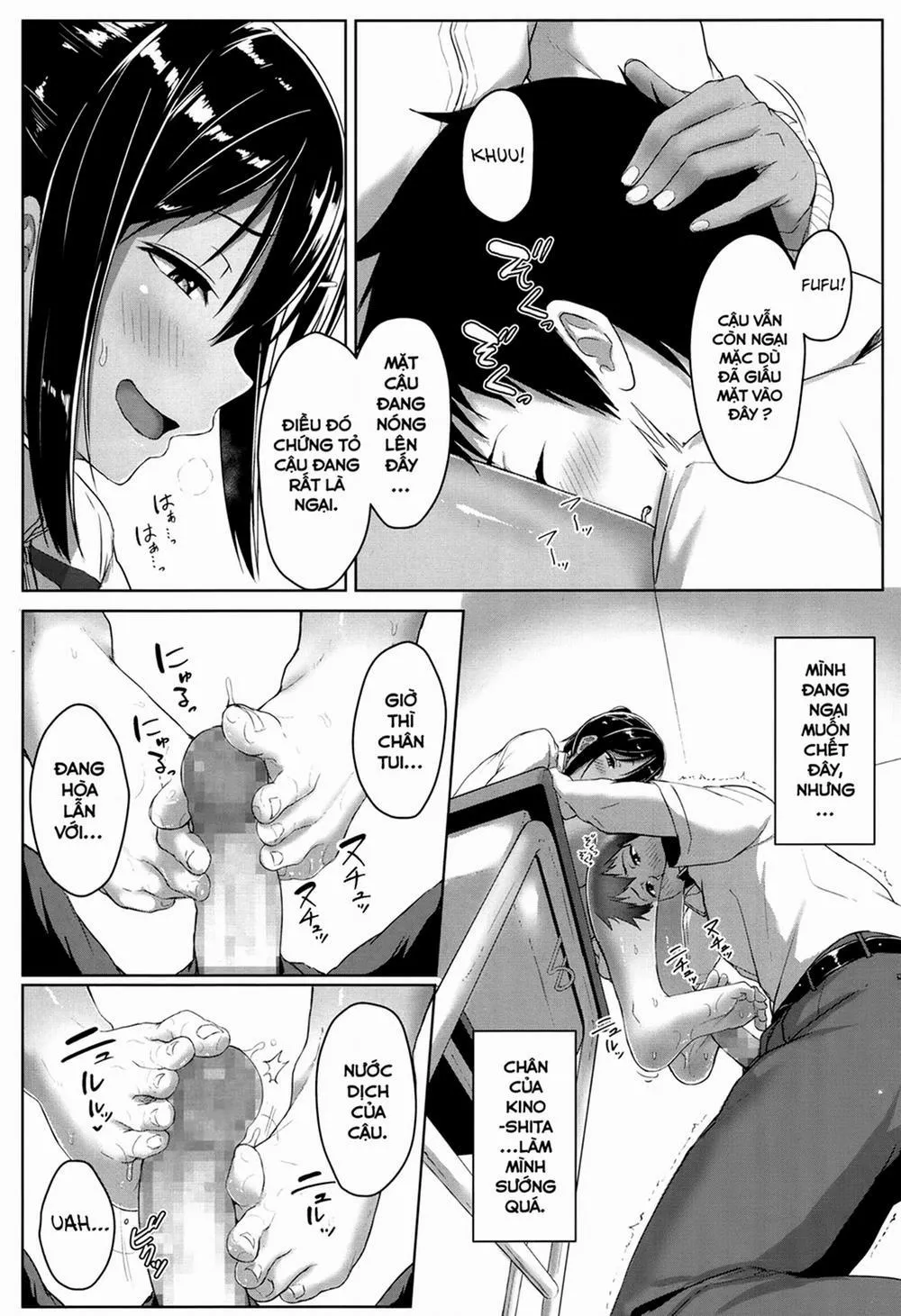 HentaiVN.net - Ảnh 25 - Ashi ga suki nano? - Chap 1