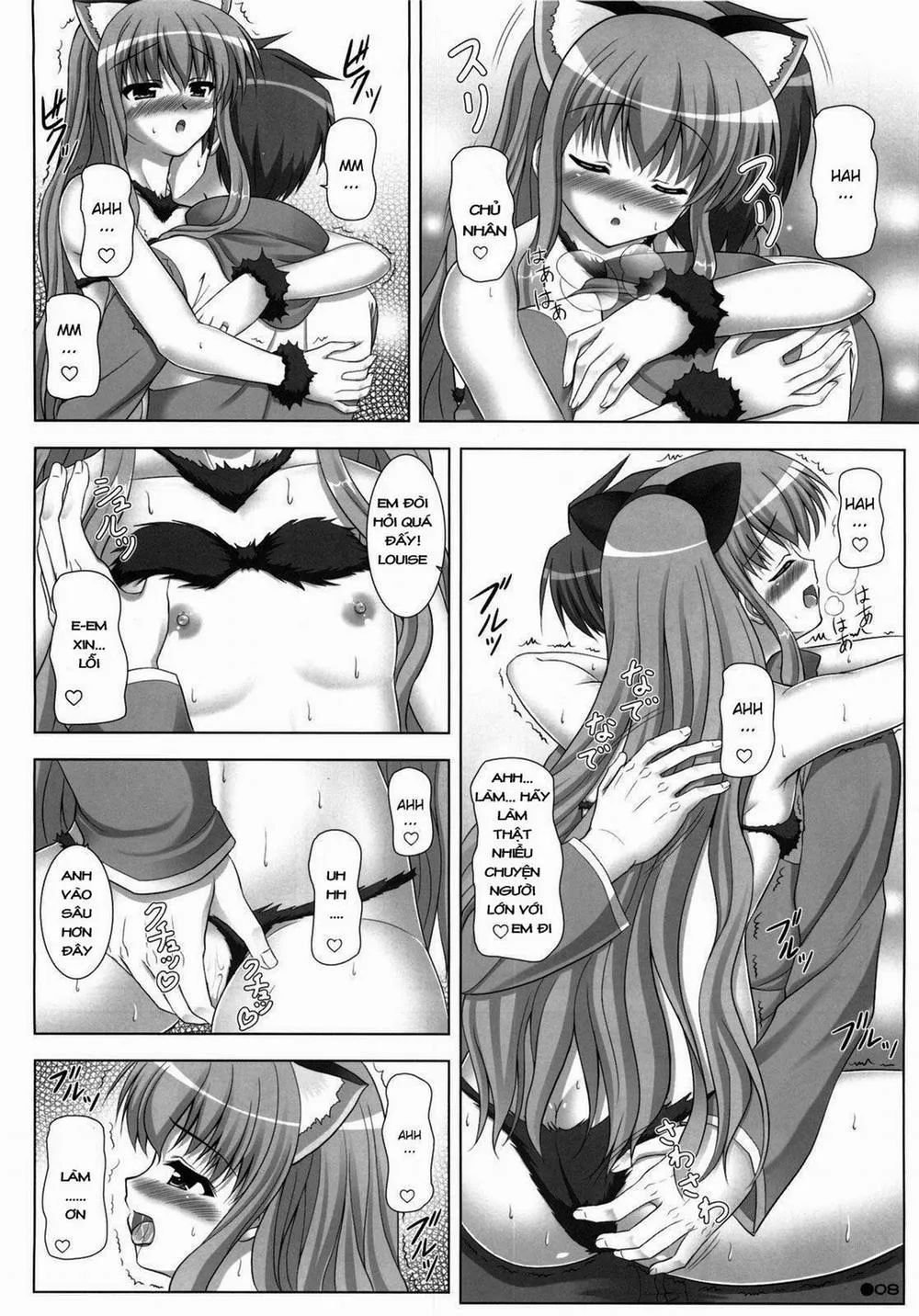 HentaiVN.net - Ảnh 6 - Louise no Bust Revolution!? 2 (Zero no Tsukaima) - Chap 1