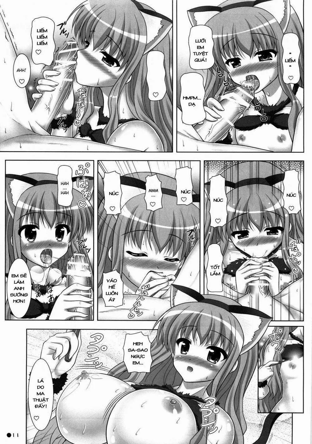 HentaiVN.net - Ảnh 9 - Louise no Bust Revolution!? 2 (Zero no Tsukaima) - Chap 1