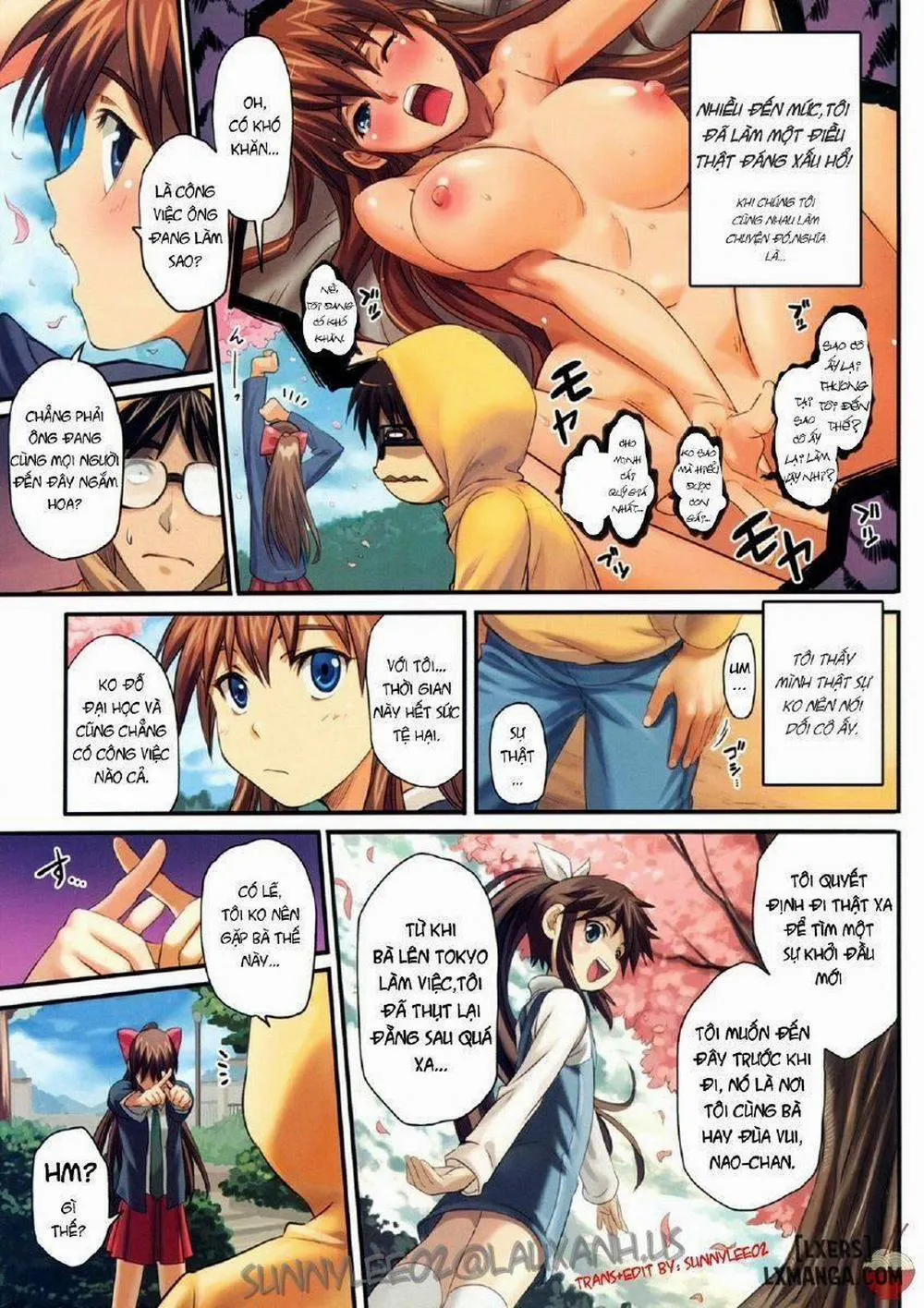 HentaiVN.net - Ảnh 3 - Under the Great Cherry Blossom - Chap 1