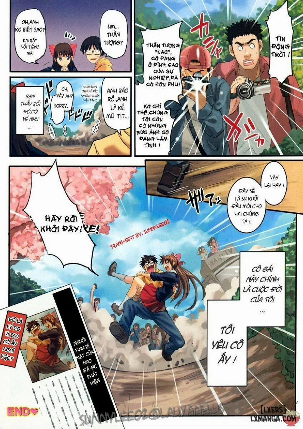 HentaiVN.net - Ảnh 8 - Under the Great Cherry Blossom - Chap 1