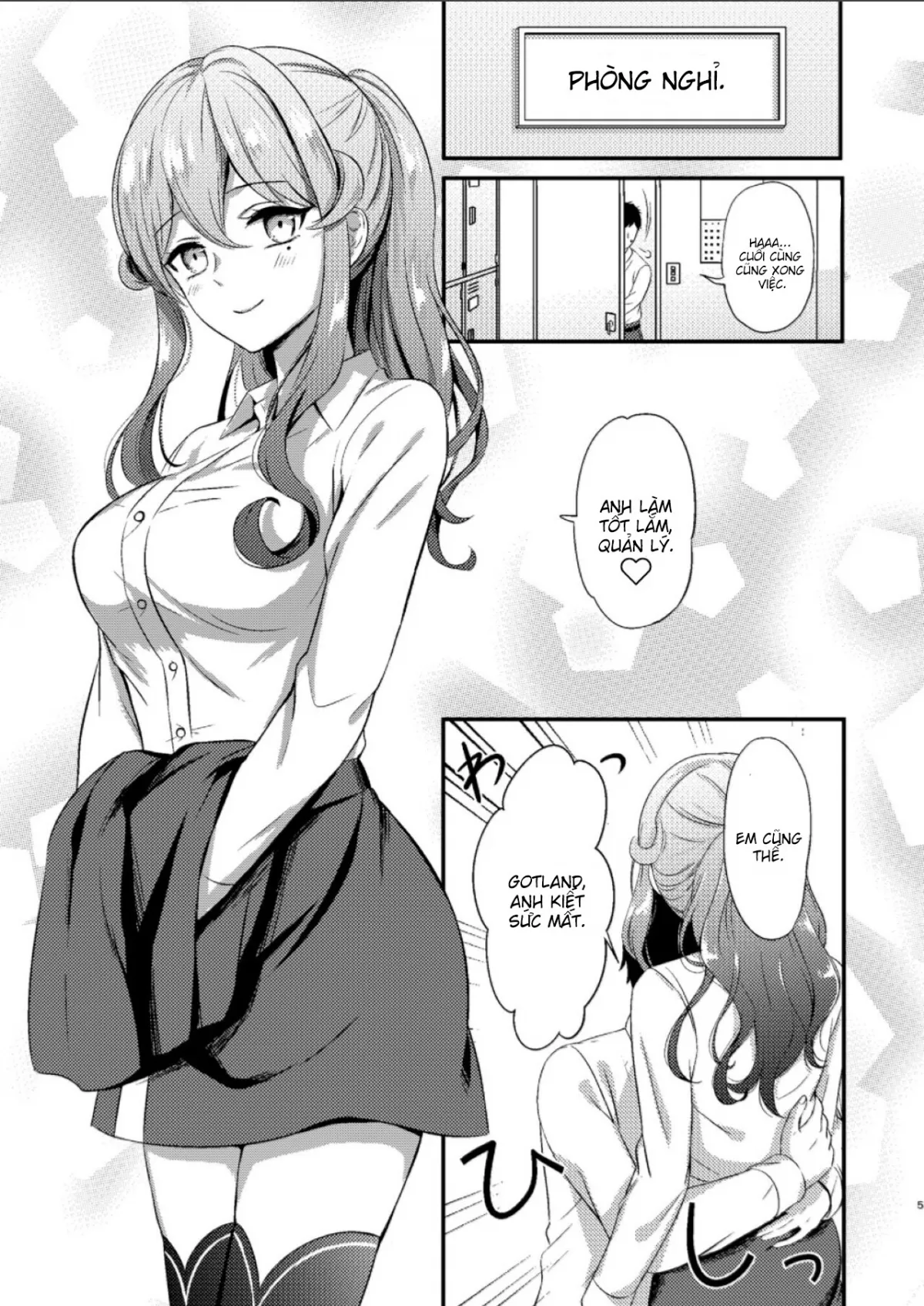 HentaiVN.net - Ảnh 4 - Shigoto Owari no Got-chan Kantai Collection -KanColle-) [仕事終わりのゴトちゃん (艦隊これくしょん -艦これ-)] - Chap 1