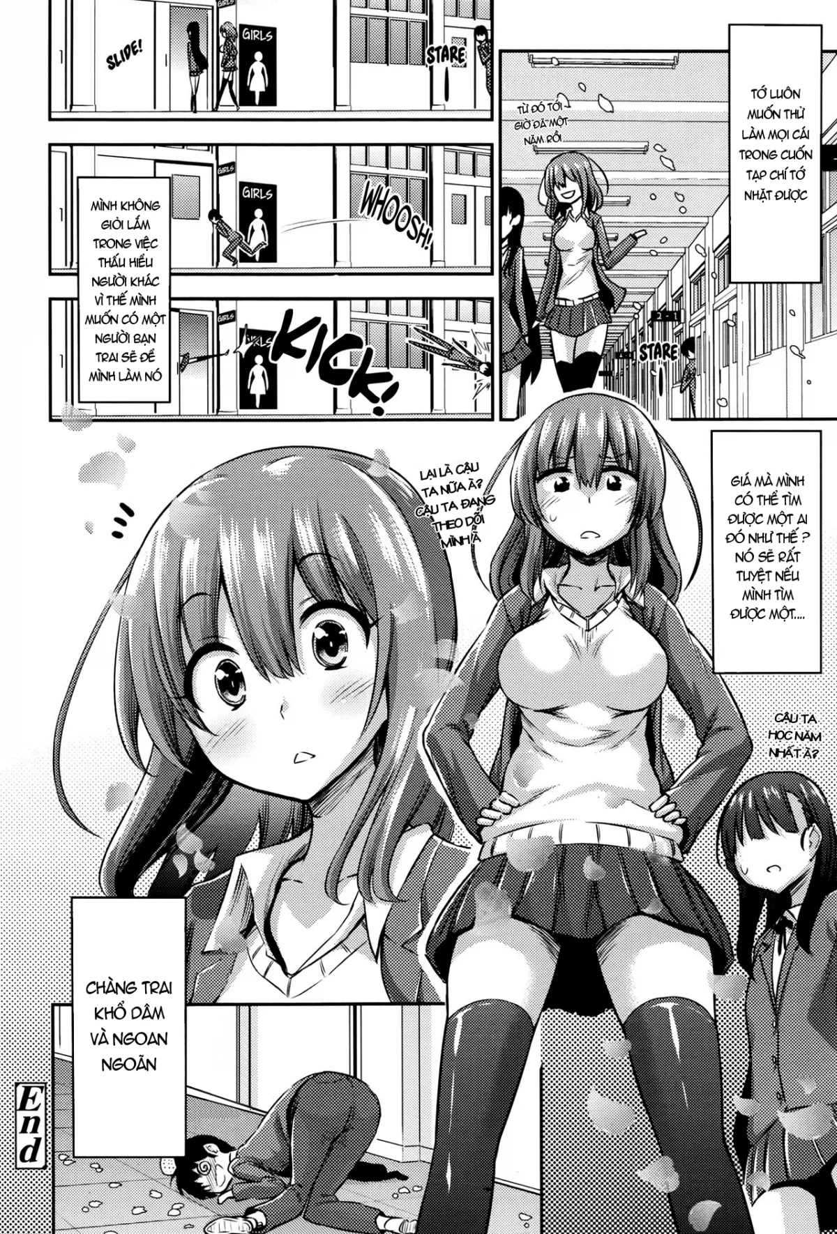 HentaiVN.net - Ảnh 13 - Cách làm họa mi ngừng hót [Atashi wa Kanri Kanri Kanrishitai(Girls forM Vol 13) I wanna control, control, control him!] - Chap 1