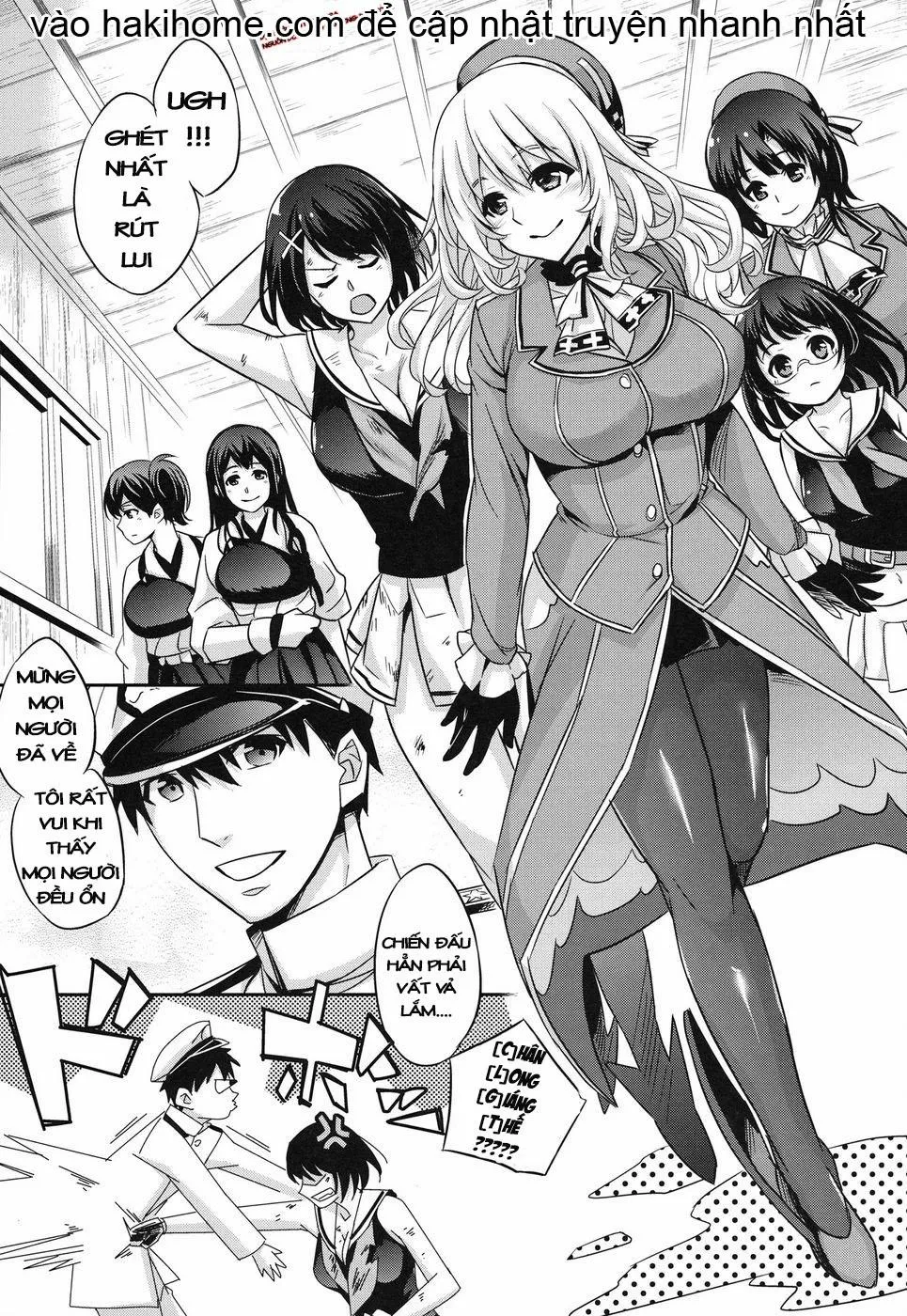 HentaiVN.net - Ảnh 3 - Atago Batsuyou (Kancolle) - Chap 1
