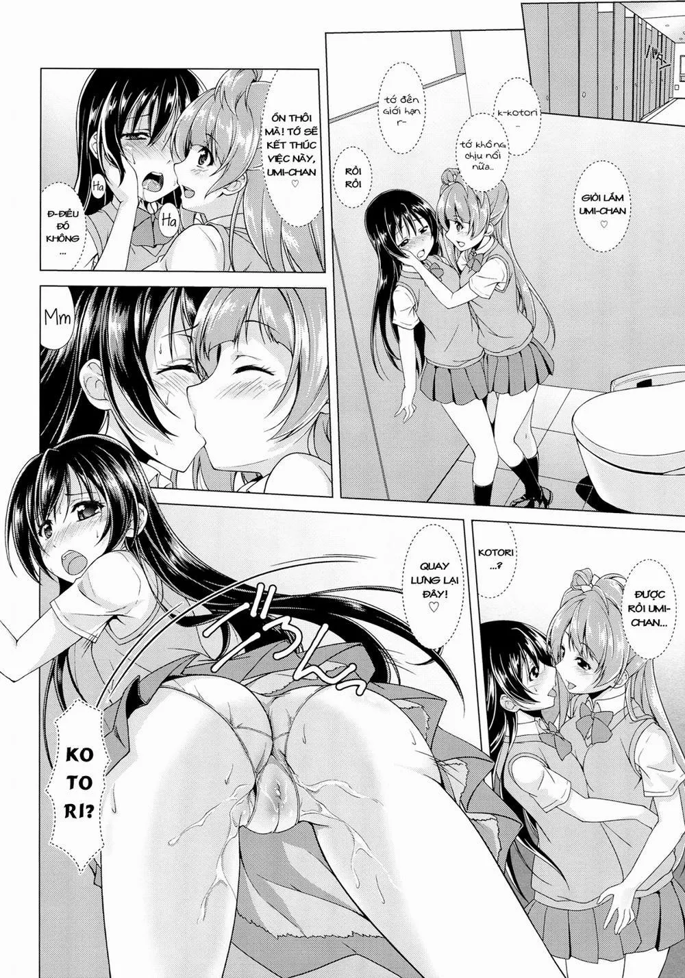 HentaiVN.net - Ảnh 17 - Cream Puff Holics (Love Live!) - Chap 1