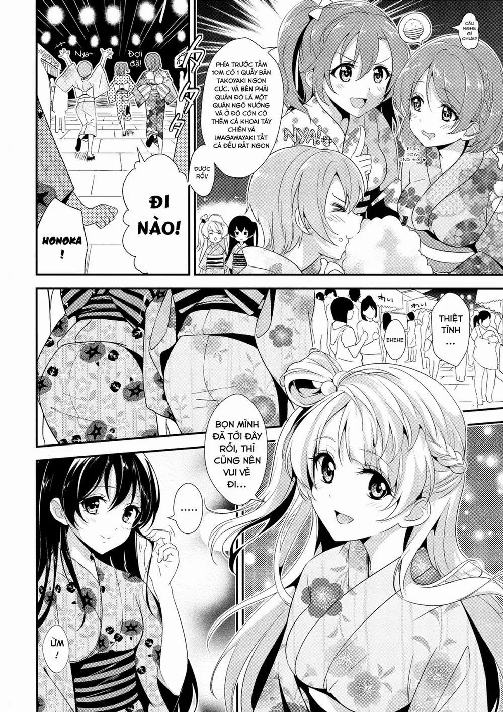 HentaiVN.net - Ảnh 4 - Cream Puff Holics (Love Live!) - Chap 1
