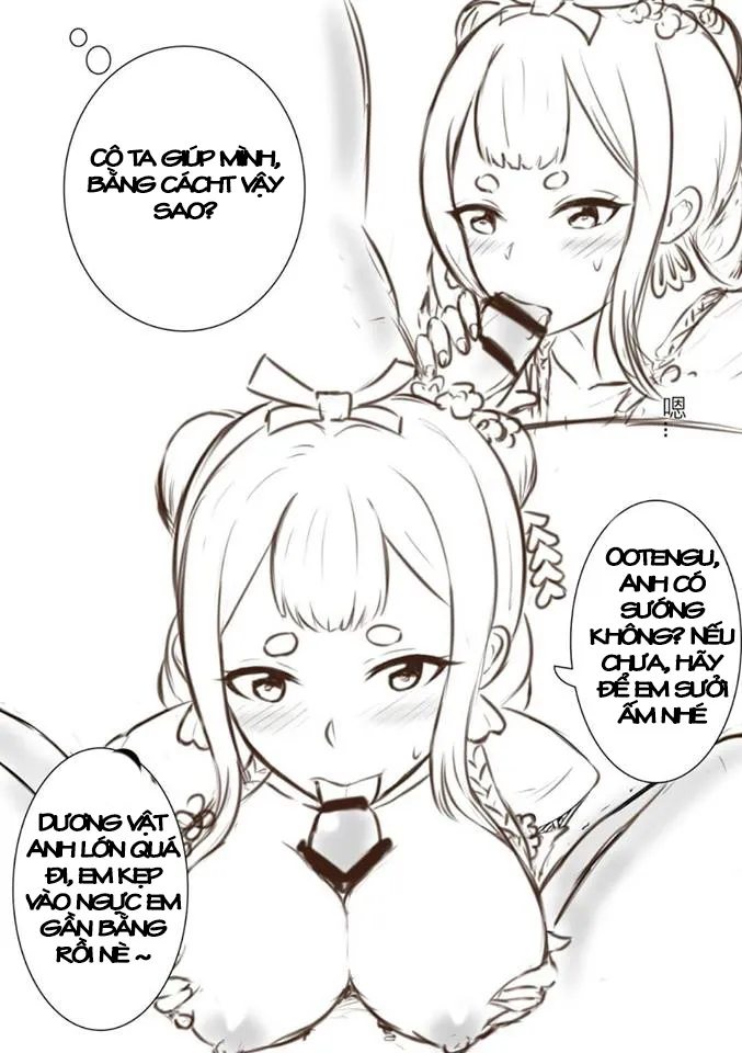 HentaiVN.net - Ảnh 4 - Những giấc mơ về các nữ thức thần (Onmyoji -Âm Dương Sư-) [我在夢中所發生的事1] - Chap 1