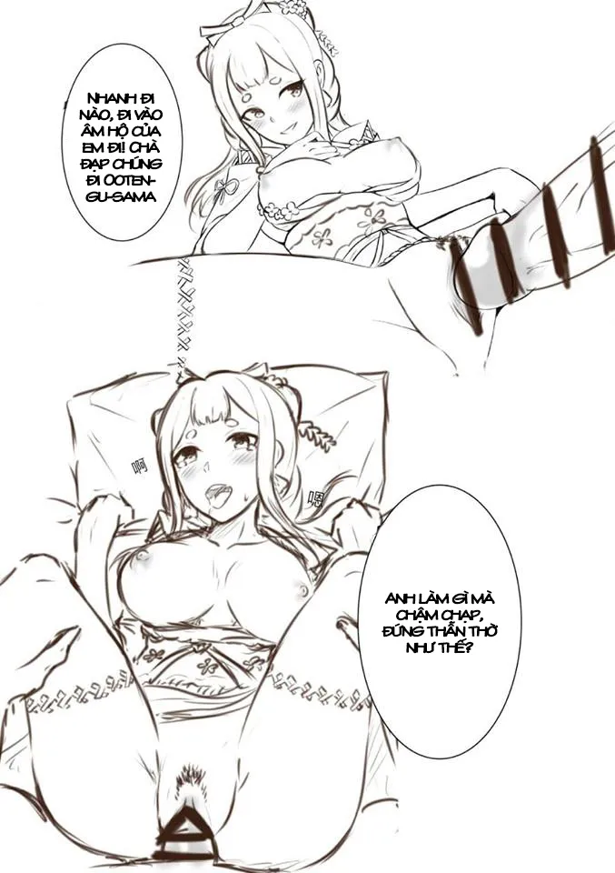 HentaiVN.net - Ảnh 5 - Những giấc mơ về các nữ thức thần (Onmyoji -Âm Dương Sư-) [我在夢中所發生的事1] - Chap 1