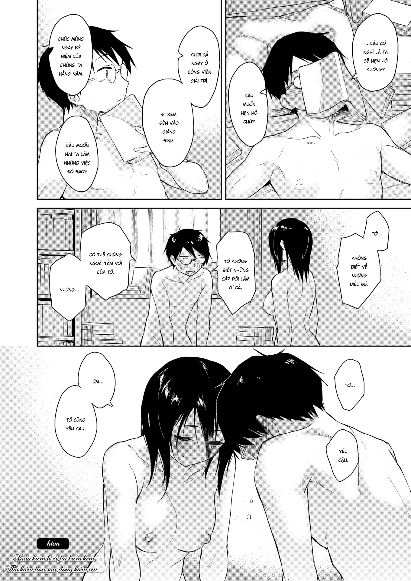 HentaiVN.net - Ảnh 17 - Đông Kiếm Em... [Sắc thái tình yêu, A Shade in Love] - Chap 1